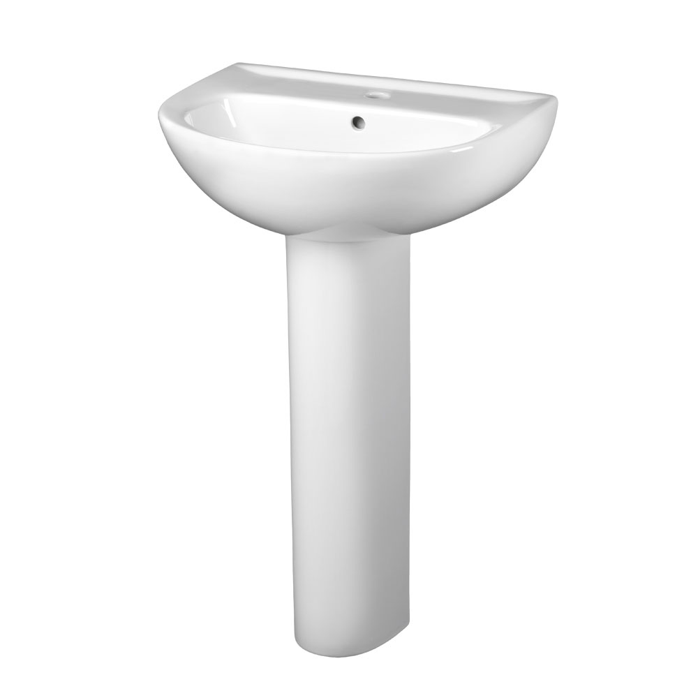 24 in. Evolution® Center Hole Only Pedestal Sink Top and Leg Combination