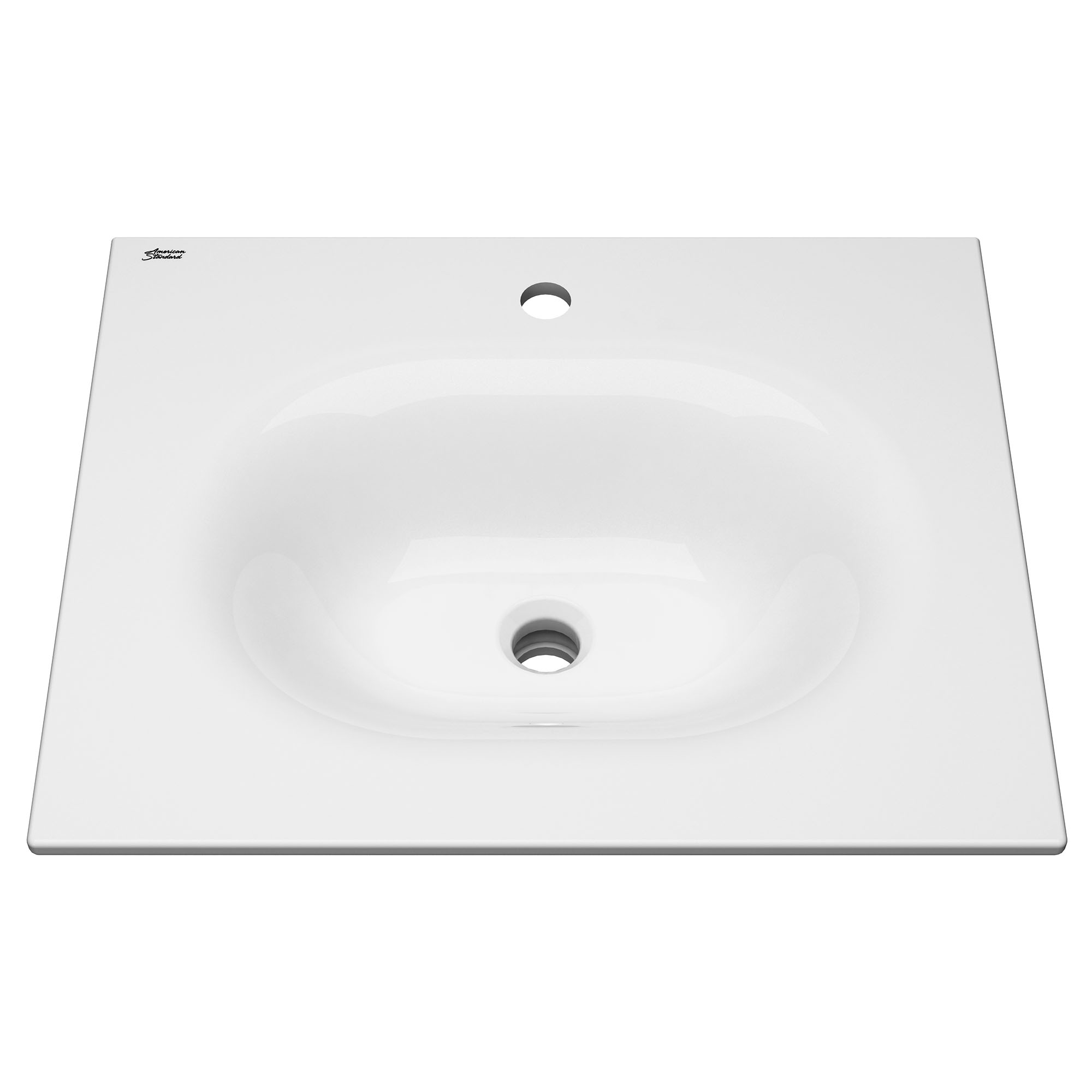 Studio® S 24-Inch Vitreous China Vanity Sink Top Center Hole Only