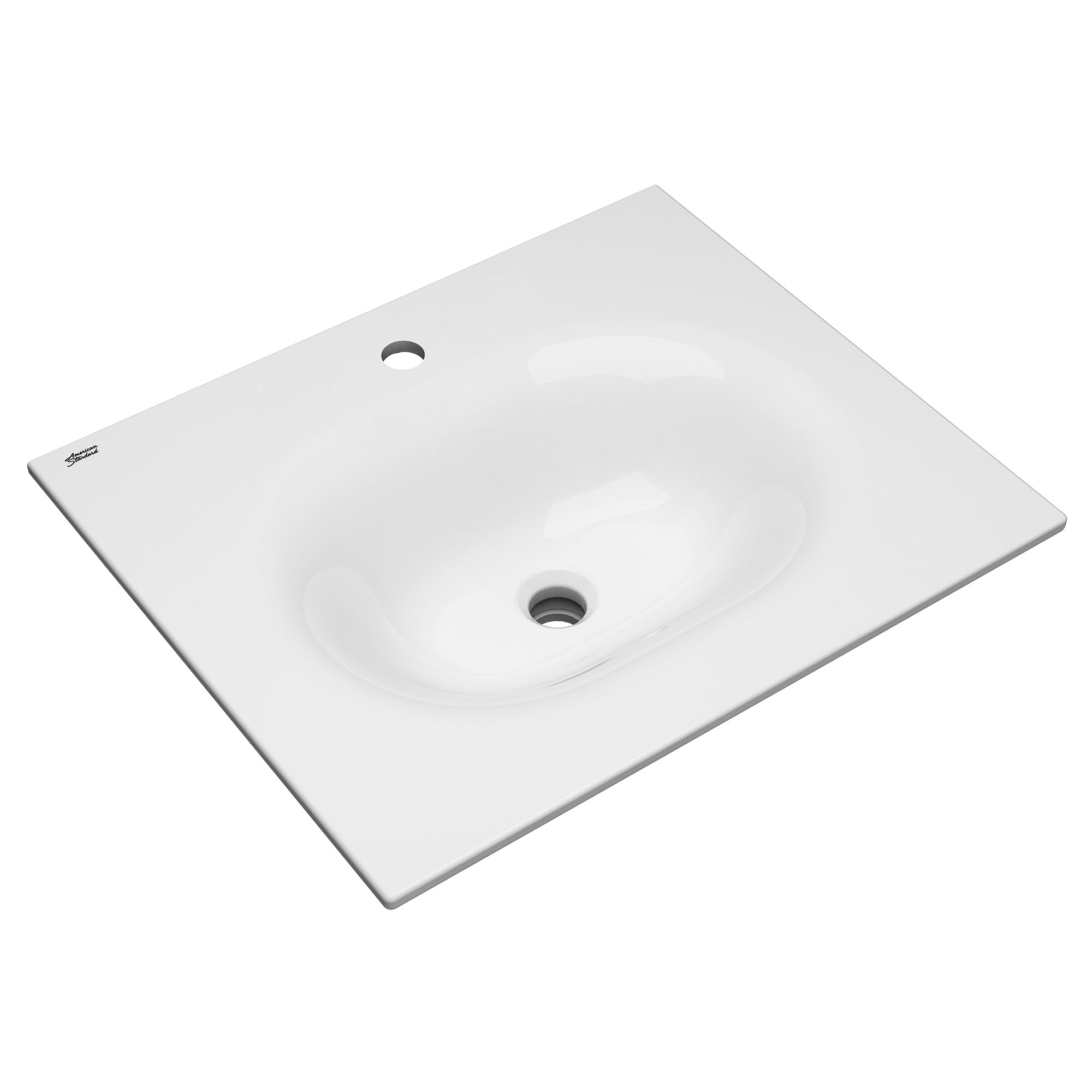 Dessus de meuble-lavabo Studio S 24 po - trou central uniquement