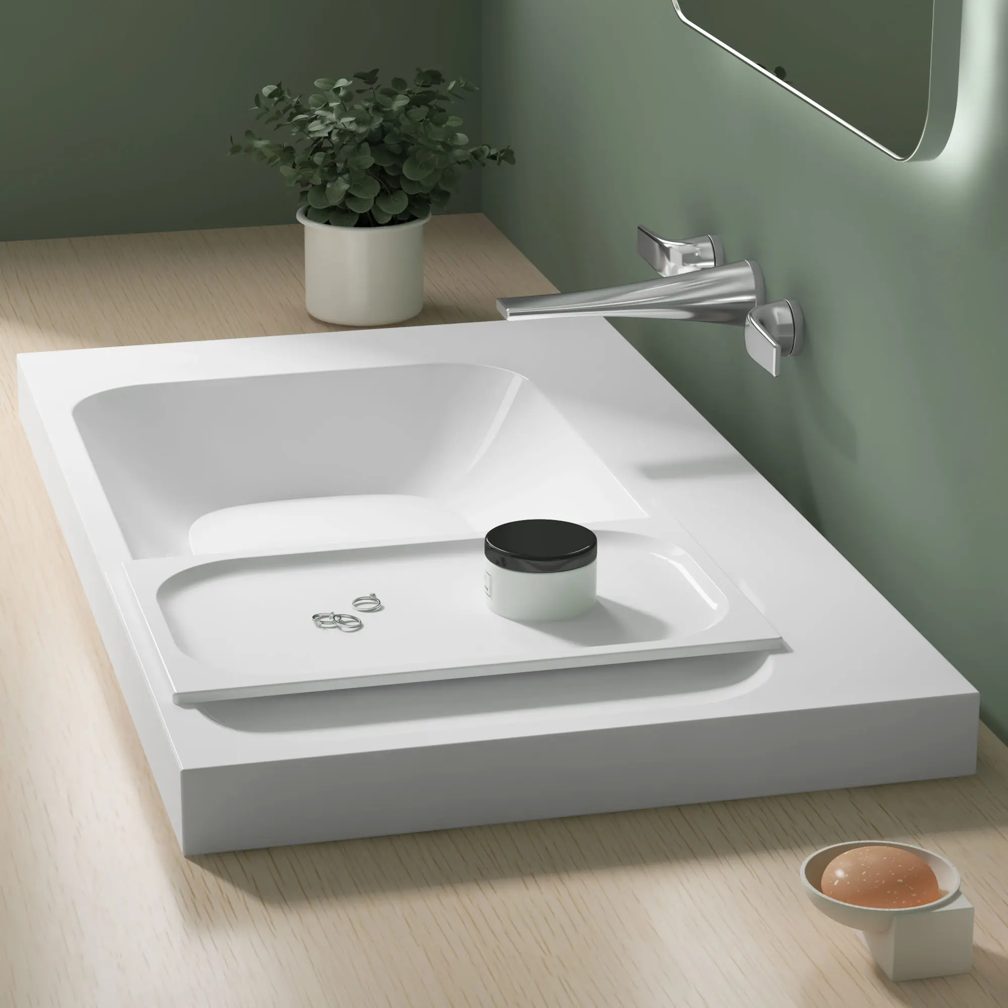 DXV Modulus® 36 in. Sink, No Hole