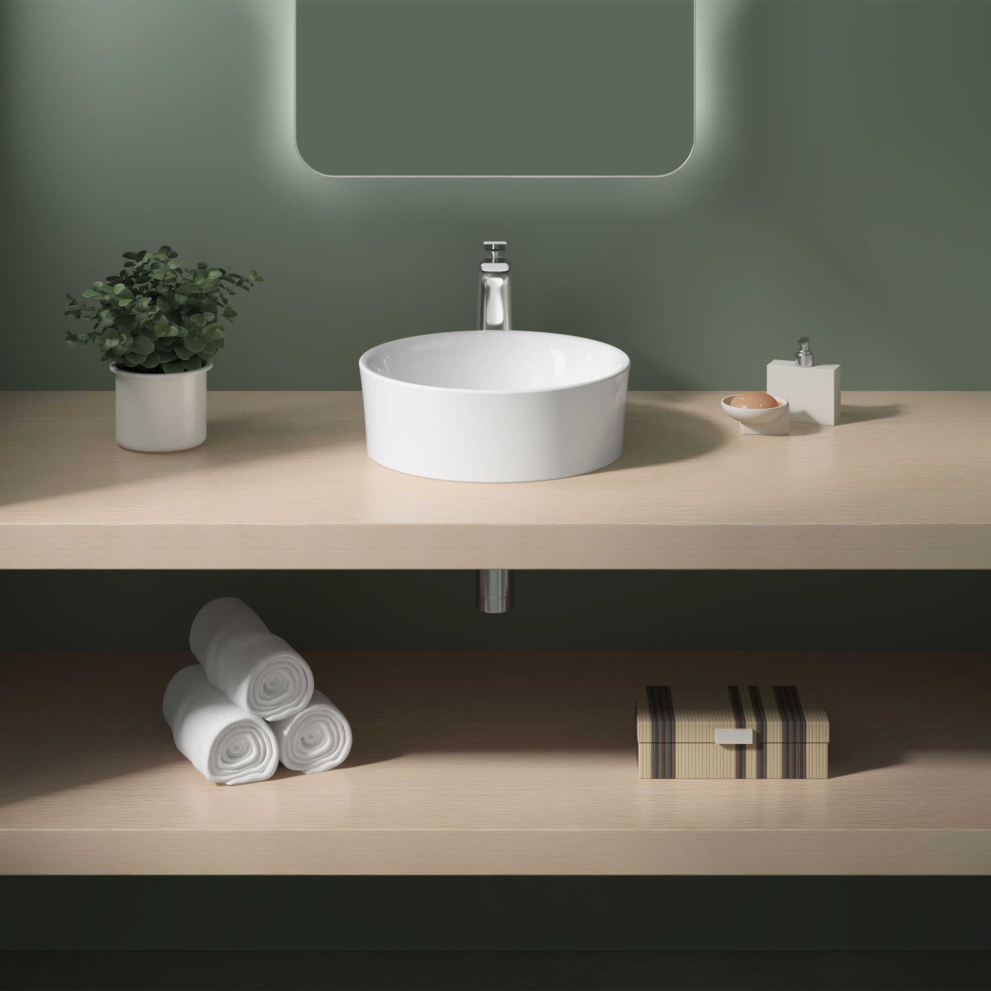 POP® Round Vessel Sink