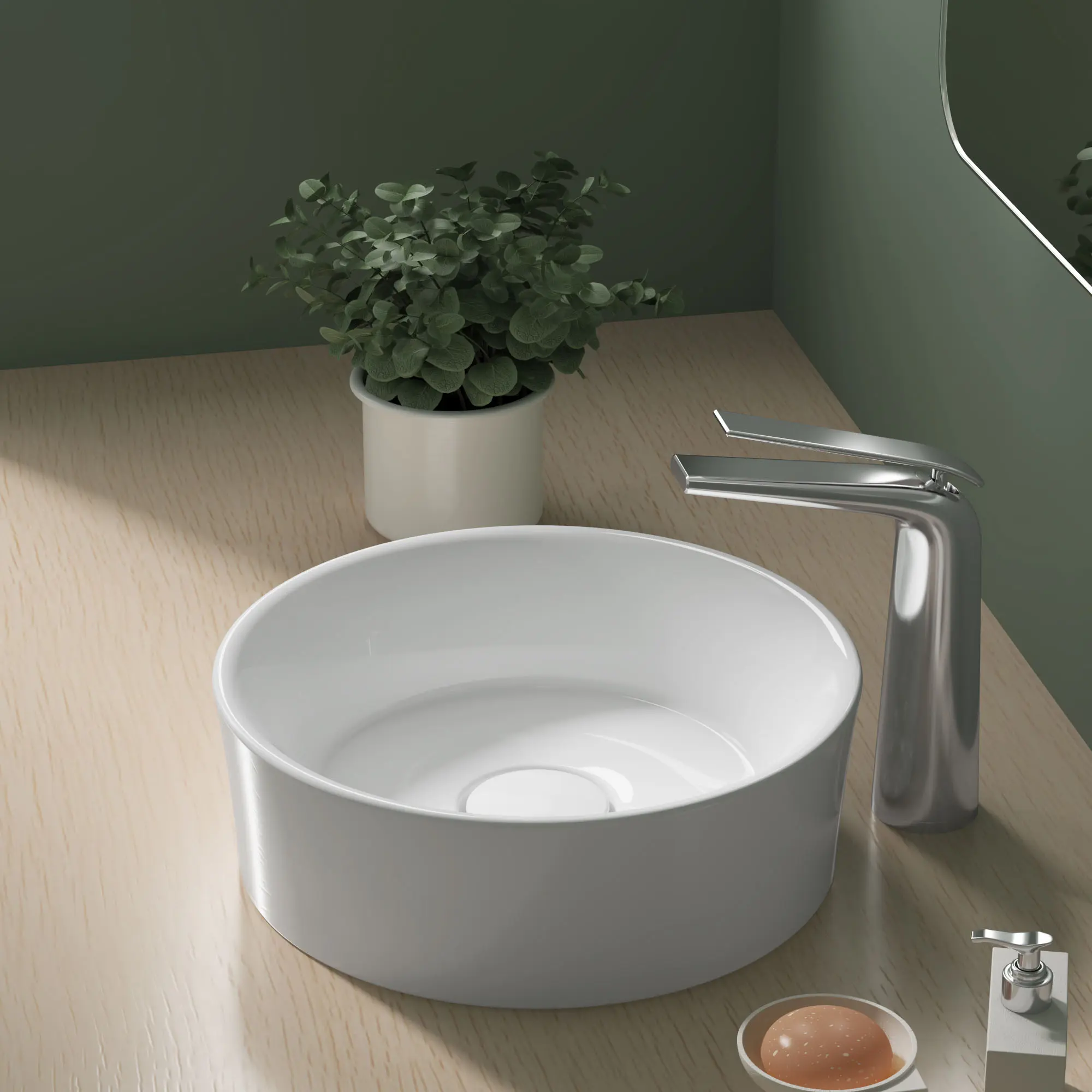 POP® Round Vessel Sink