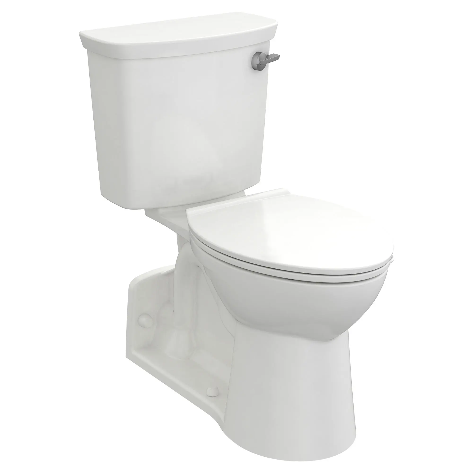 Yorkville® VorMax® Two-Piece 1.28 gpf/4.8 Lpf Right-Hand Trip Lever Chair Height Back Outlet Elongated EverClean® Toilet