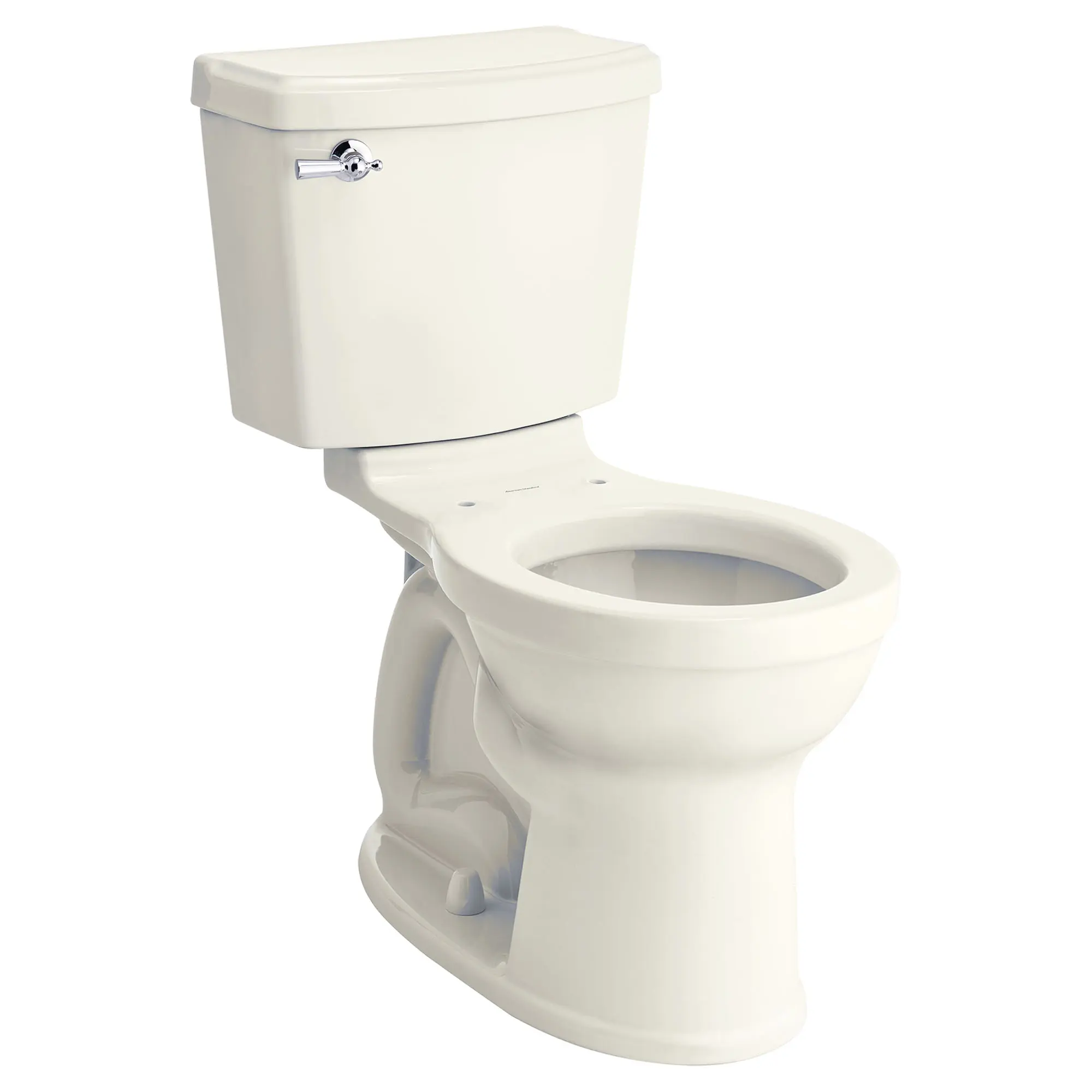 Toilette Portsmouth Champion® PRO, 2 pièces, 1,28 gpc/4,8 lpc, à cuvette au devant rond à hauteur de chaise, sans siège