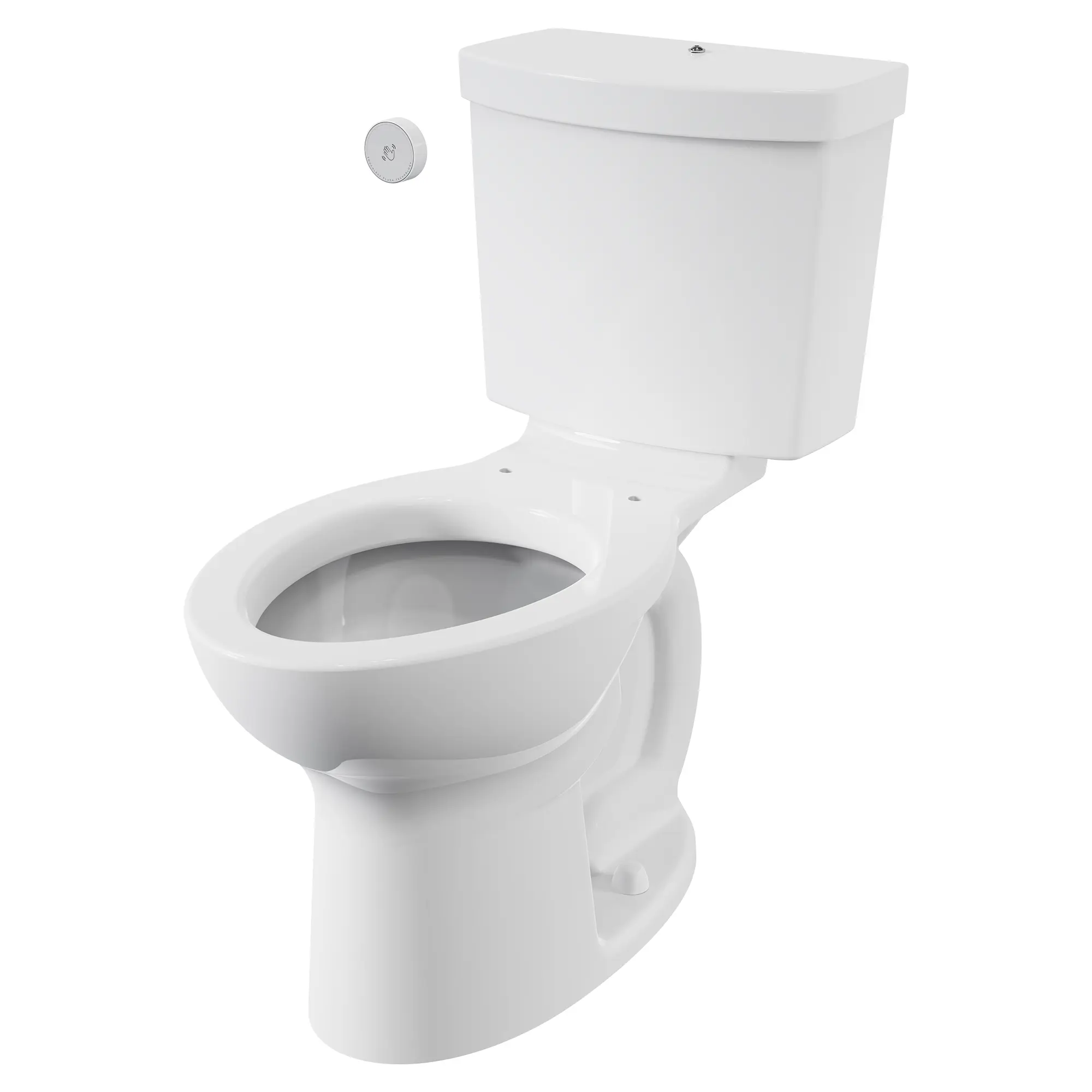 Cadet® Touchless Chair Height Elongated Toilet with Locking Device - Less Seat