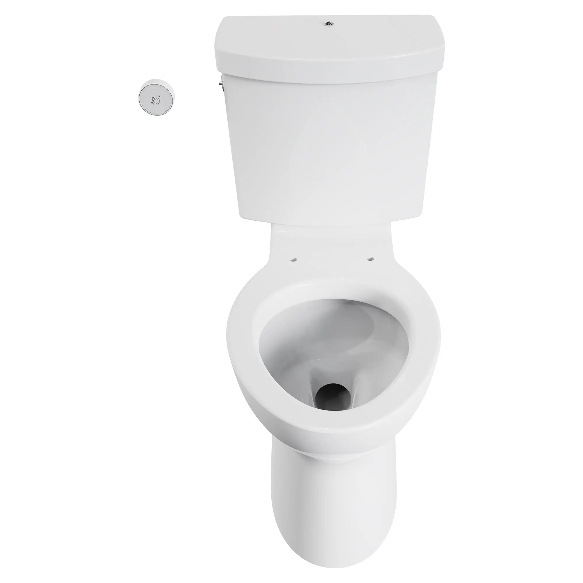 Cadet® Touchless Chair Height Elongated Toilet with Locking Device - Less Seat
