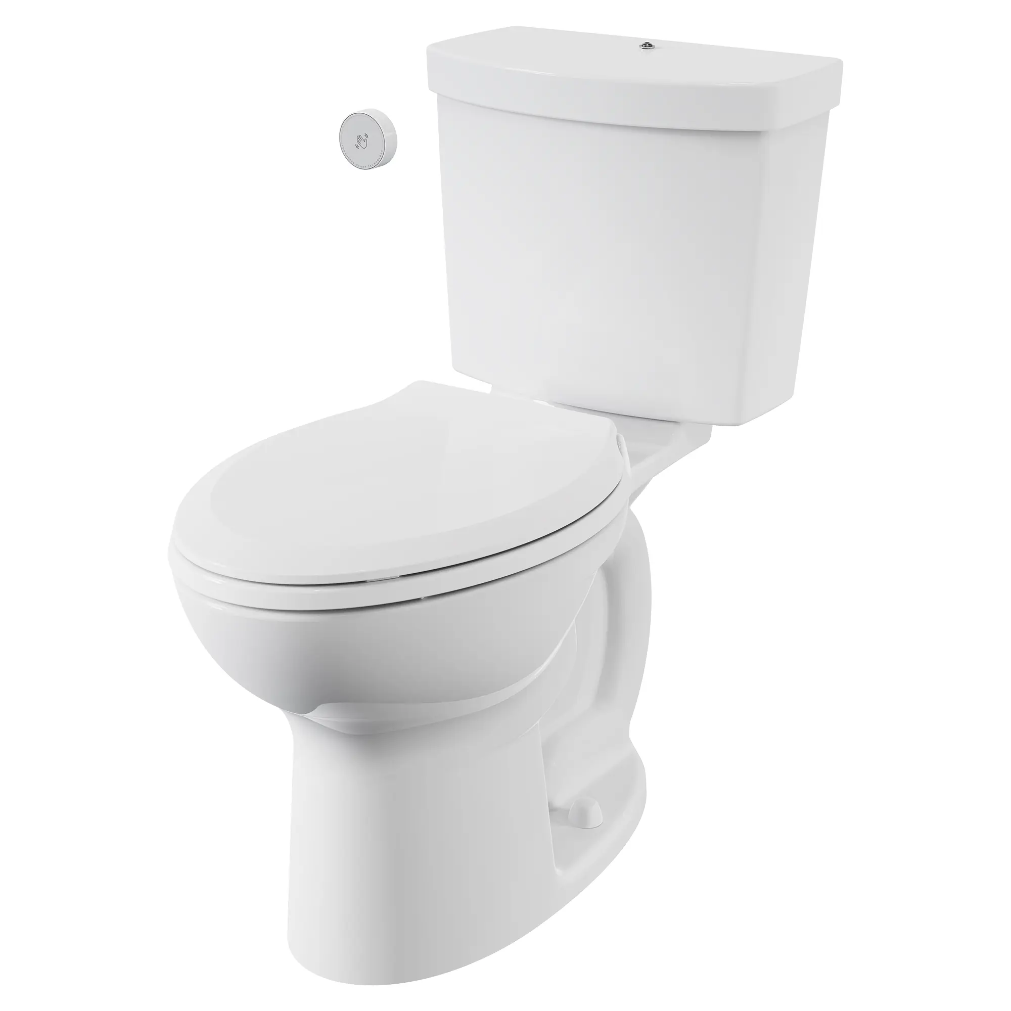 Cadet® Touchless Chair Height Elongated Toilet with Locking Device - Less Seat