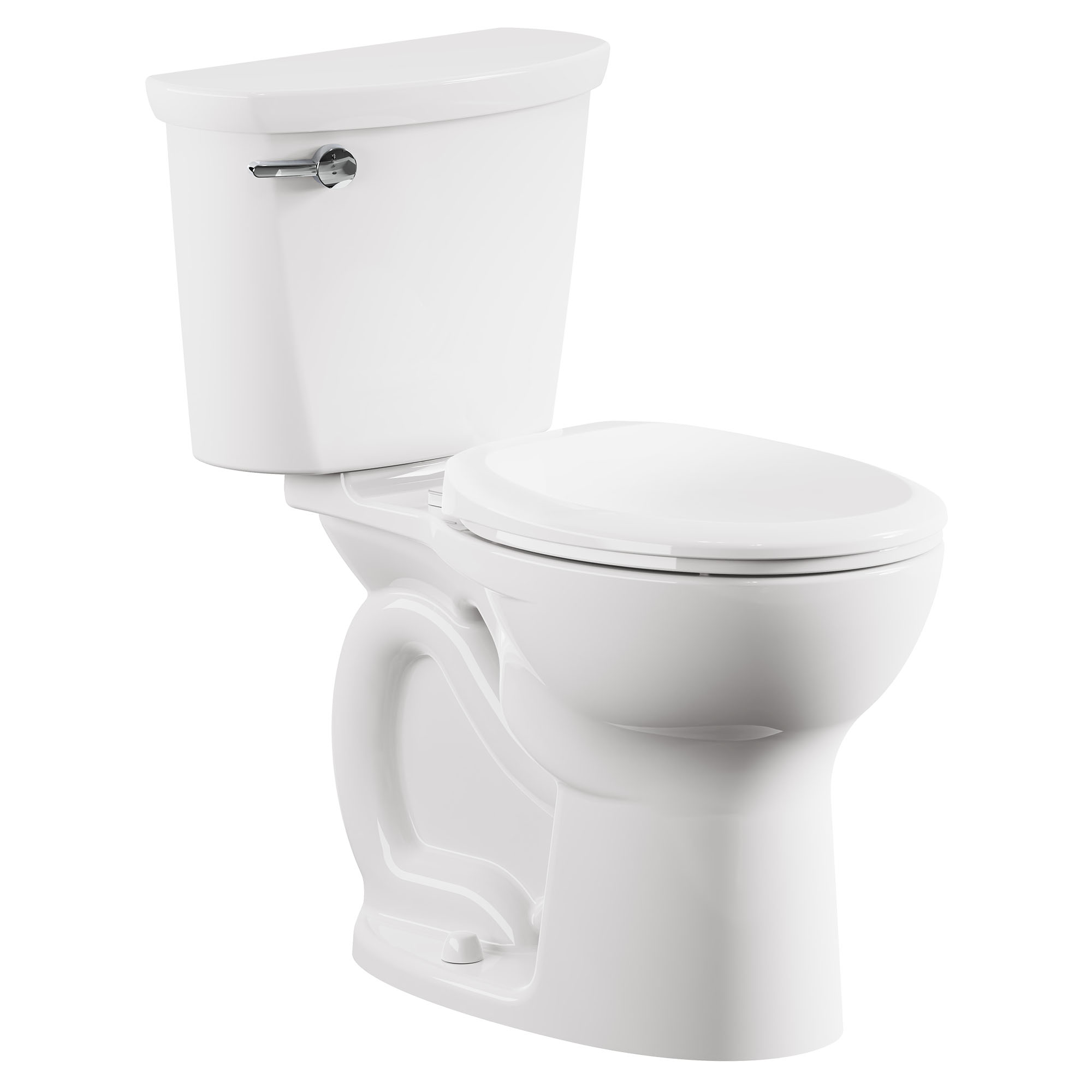 Cadet® PRO Two-Piece 1.6 gpf/6.0 Lpf Chair Height Round Front 10-Inch Rough Toilet Less Seat