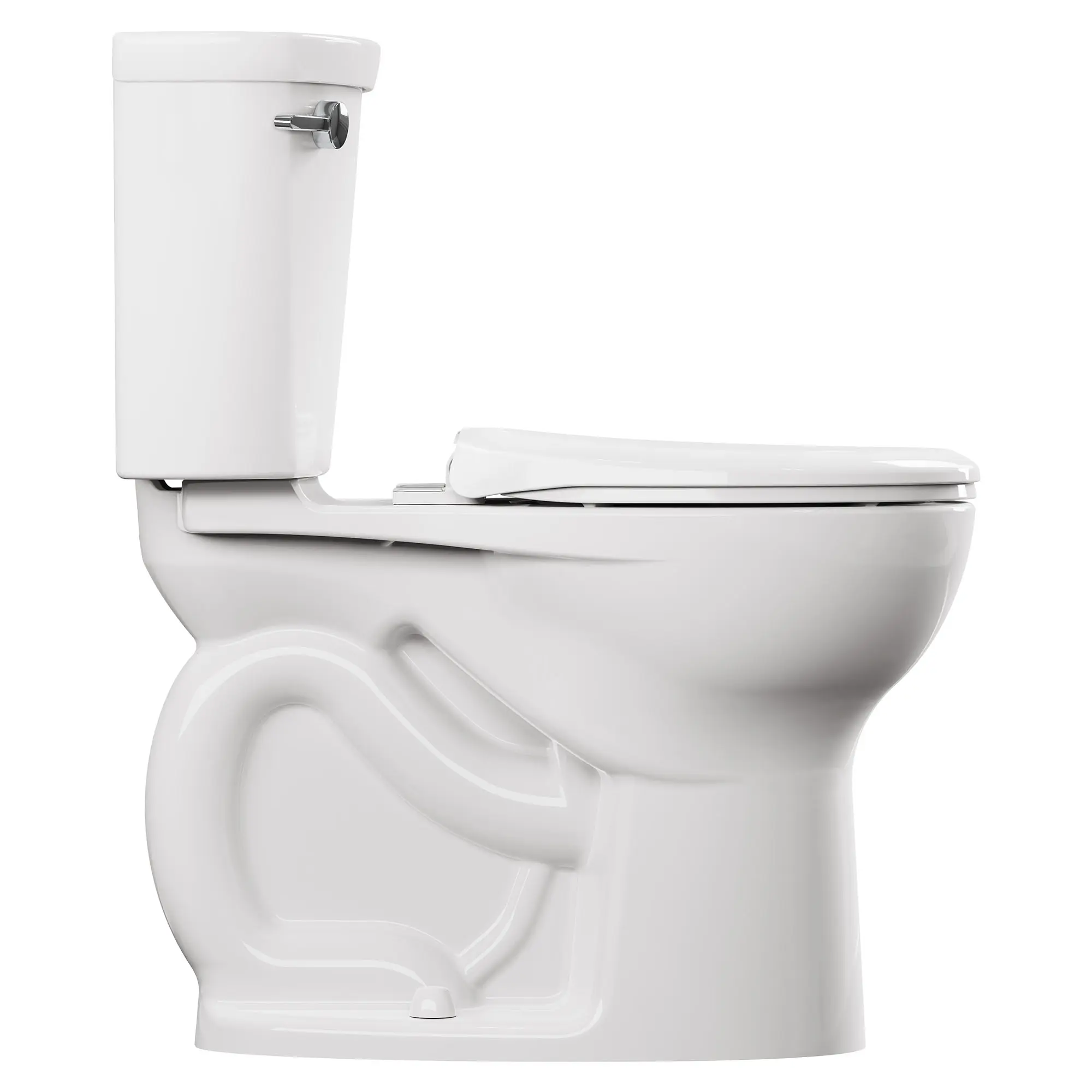 Cadet® PRO Two-Piece 1.6 gpf/6.0 Lpf Chair Height Round Front 10-Inch Rough Toilet Less Seat