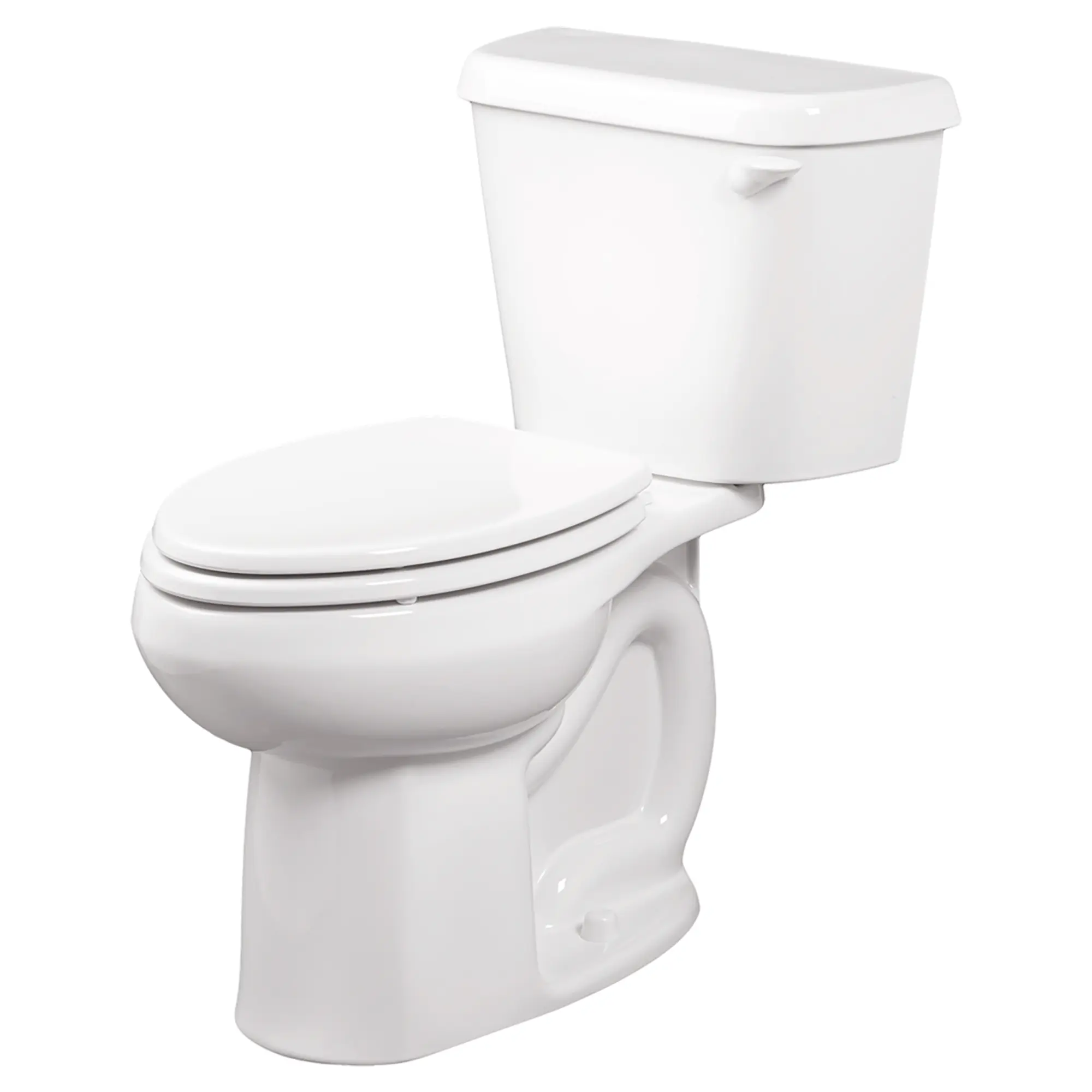 Colony 2-piece 1.28 GPF Tall Height Elongated Toilet in White with Right-Hand Trip Lever, Seat Not Included Colony 2-piece 1.28 GPF Tall Height Elongated Toilet in White with Right-Hand Trip Lever, Seat Not Included