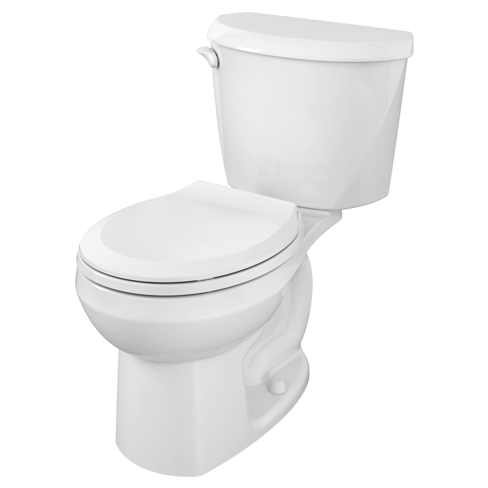 Toilette Colony, 2 pièces, 1,6 gpc/6,0 lpc, à cuvette au devant rond à hauteur régulière, sans siège