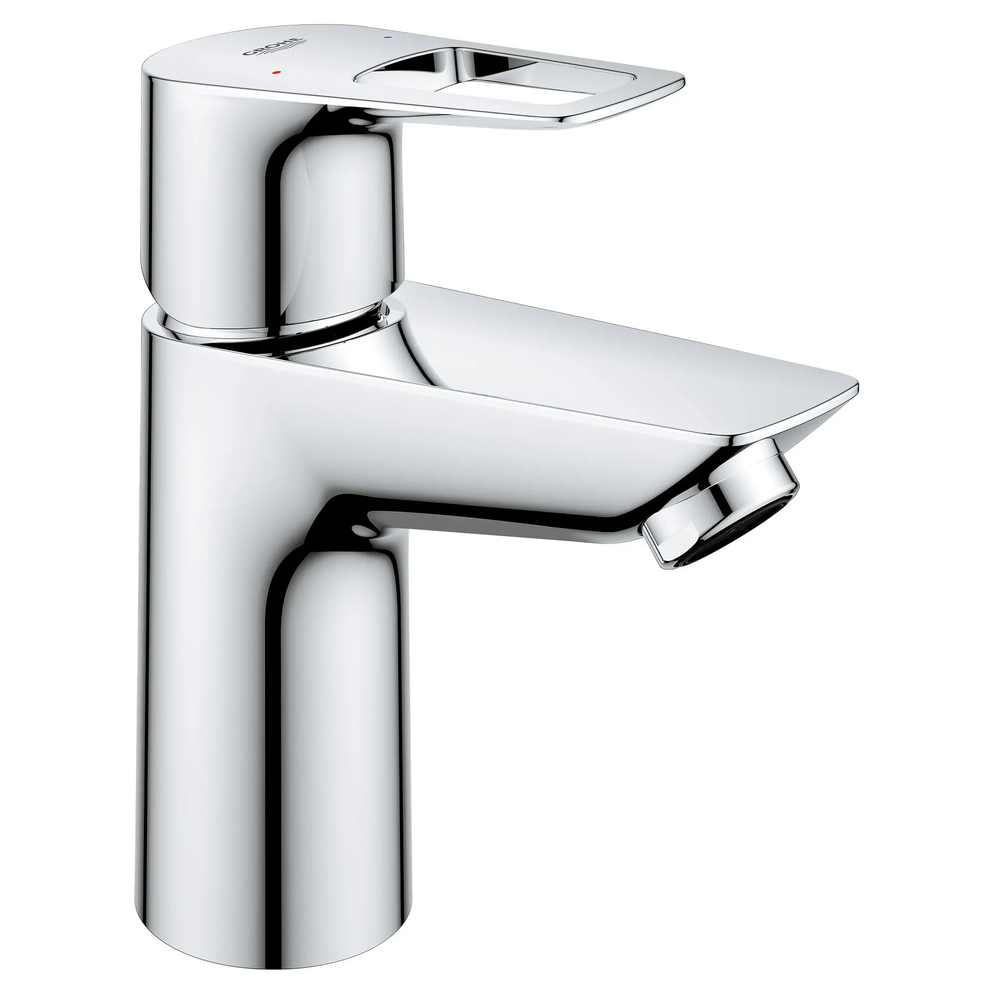 Single Hole Single-Handle S-Size Bathroom Faucet, 1.2 GPM (4.5 L/min) Less Drain