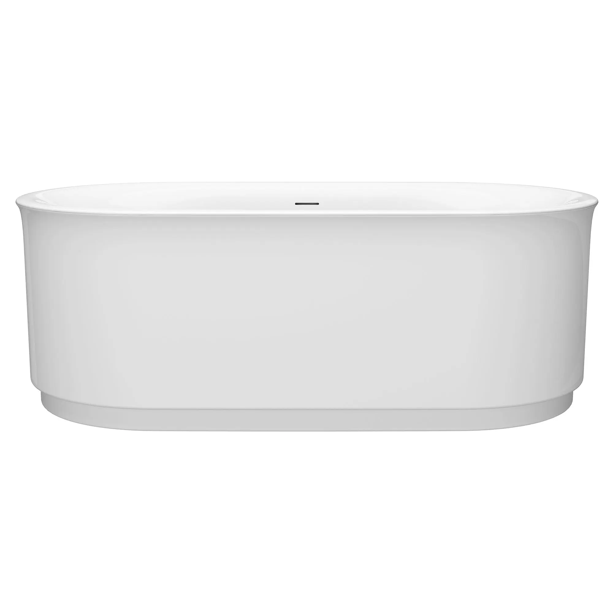 Studio® S 68 x 34-Inch Freestanding Bathtub Center Drain With Integrated Overflow