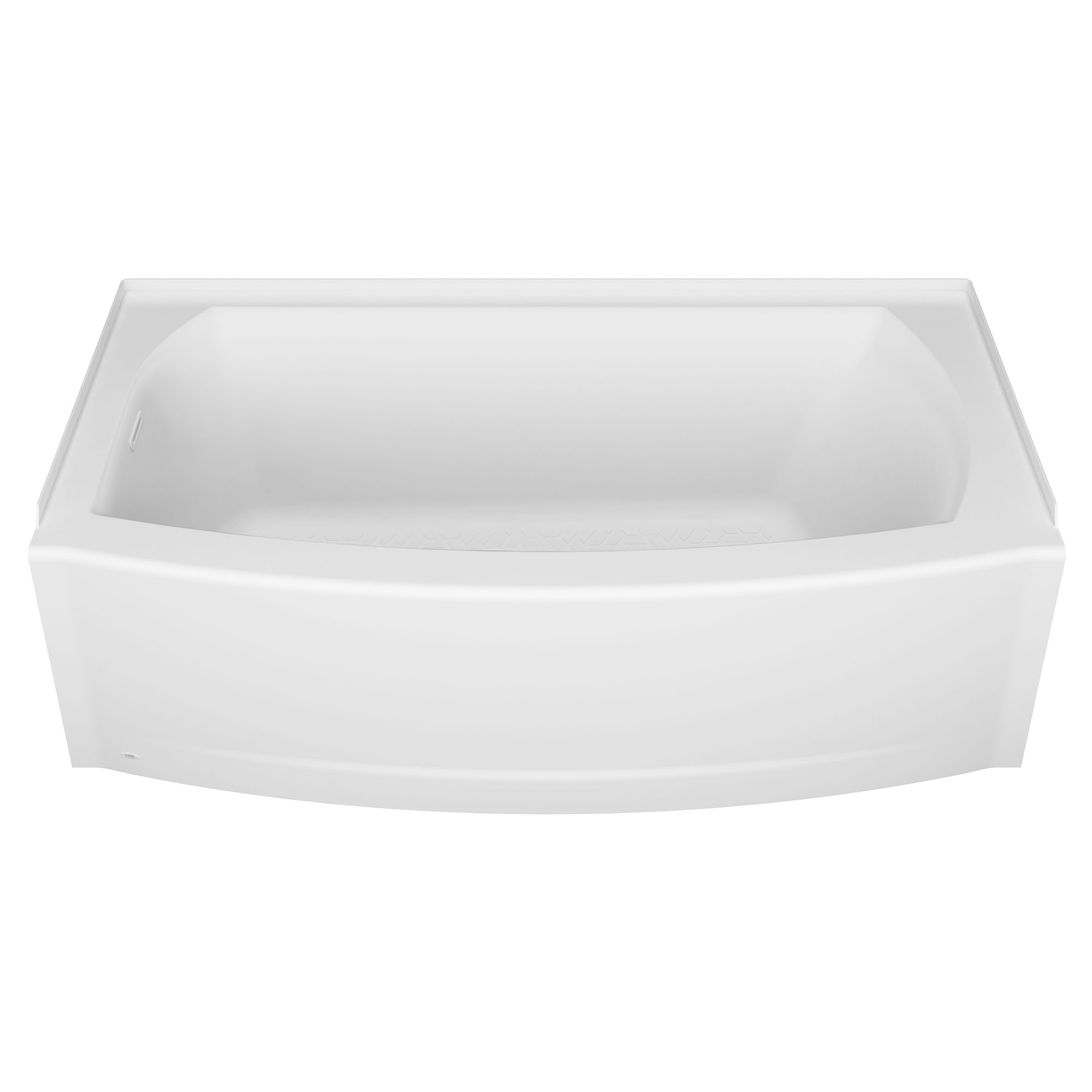 Ovation Curve™ 5x30-inch Integral Apron Bathtub with Left-hand