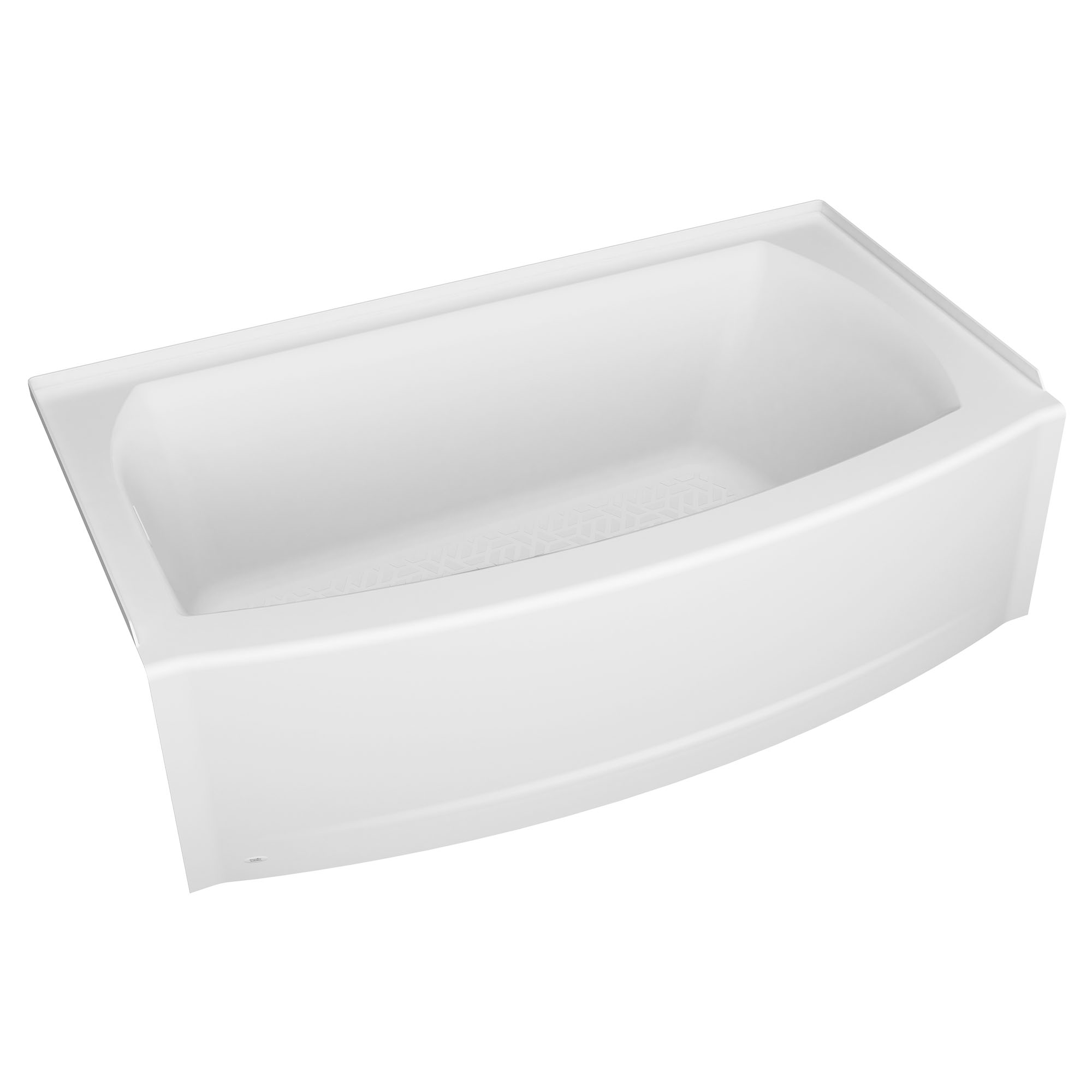 Ovation Curve™ 5x30-inch Integral Apron Bathtub with Left-hand
