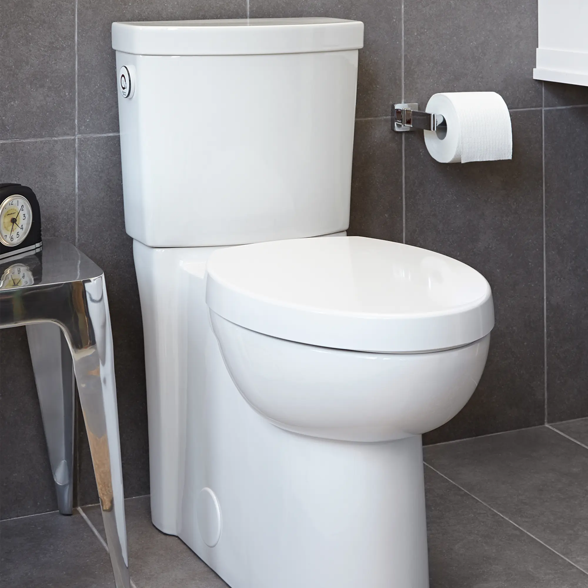 Studio® Activate® Two-Piece Concealed Trapway 1.28 gpf/4.8 Lpf Chair Height Round Front Toilet