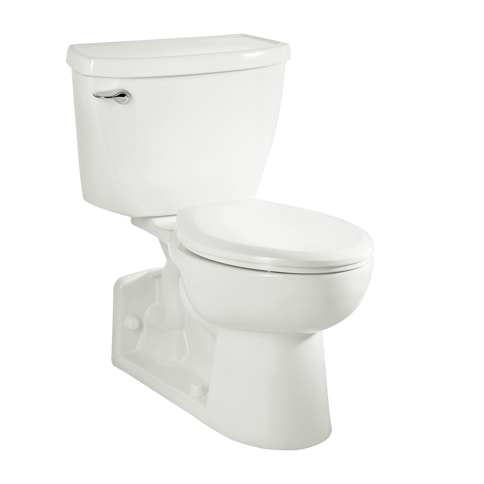 Yorkville™ Two-Piece Pressure Assist 1.1 gpf/4.2 Lpf Chair Height Back Outlet Elongated EverClean® Toilet