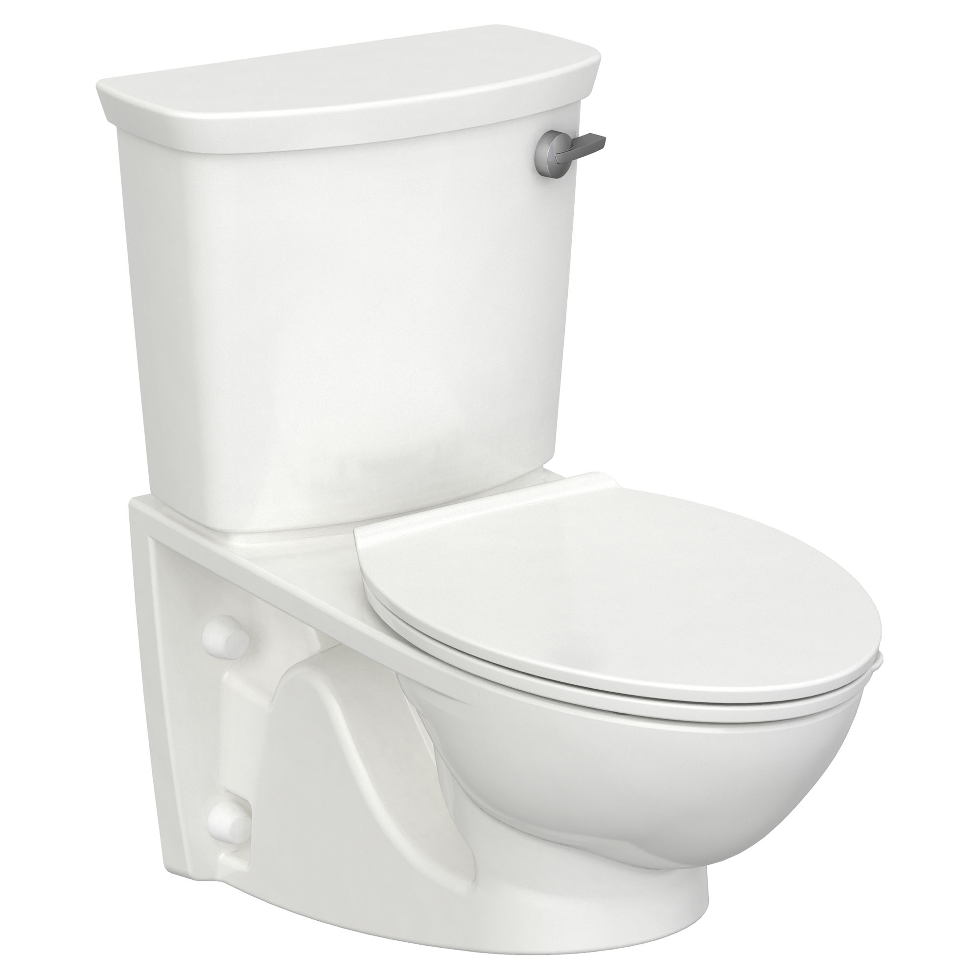 Glenwall® VorMax® Two-Piece 1.28 gpf/4.8 Lpf Right-Hand Trip Lever Back Outlet Elongated Wall-Hung EverClean® Toilet