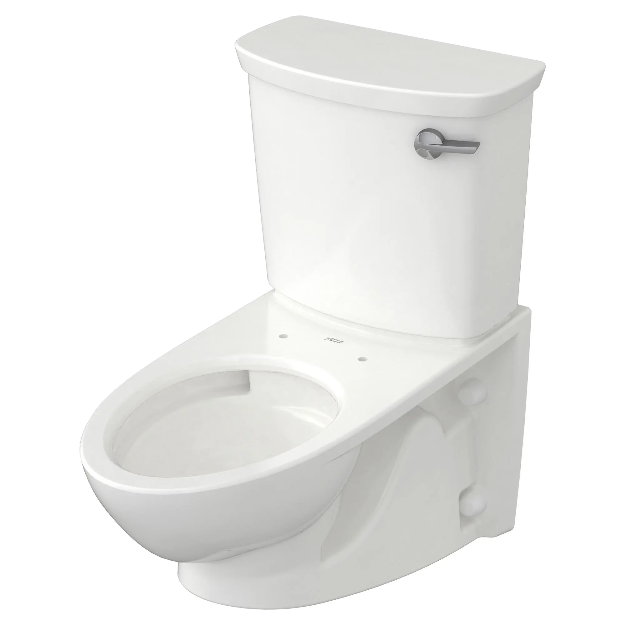 Glenwall® VorMax® Two-Piece 1.28 gpf/4.8 Lpf Right-Hand Trip Lever Back Outlet Elongated Wall-Hung EverClean® Toilet