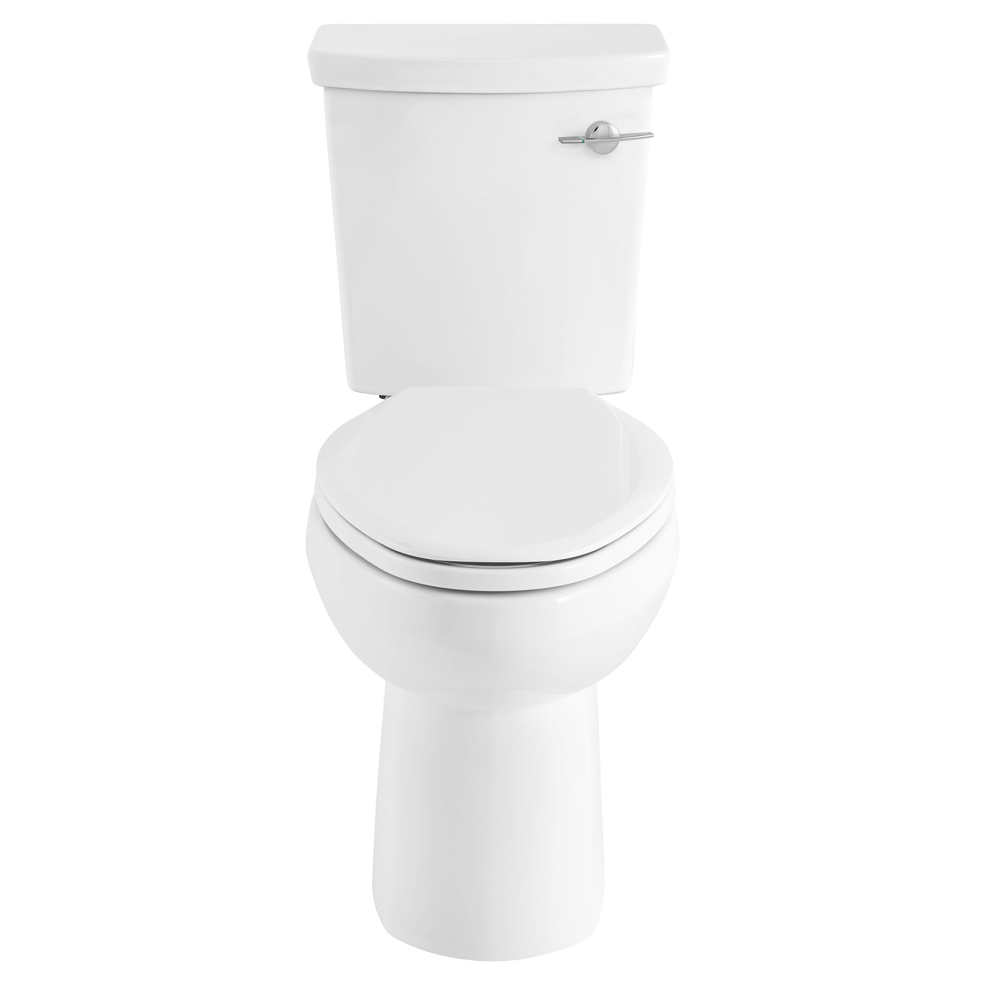 H2Option™ ADA Two-Piece Dual Flush 1.28 gpf/4.8 Lpf and 0.92 gpf/3.5 Lpf Chair Height Right-Hand Trip Lever Elongated Toilet Less Seat