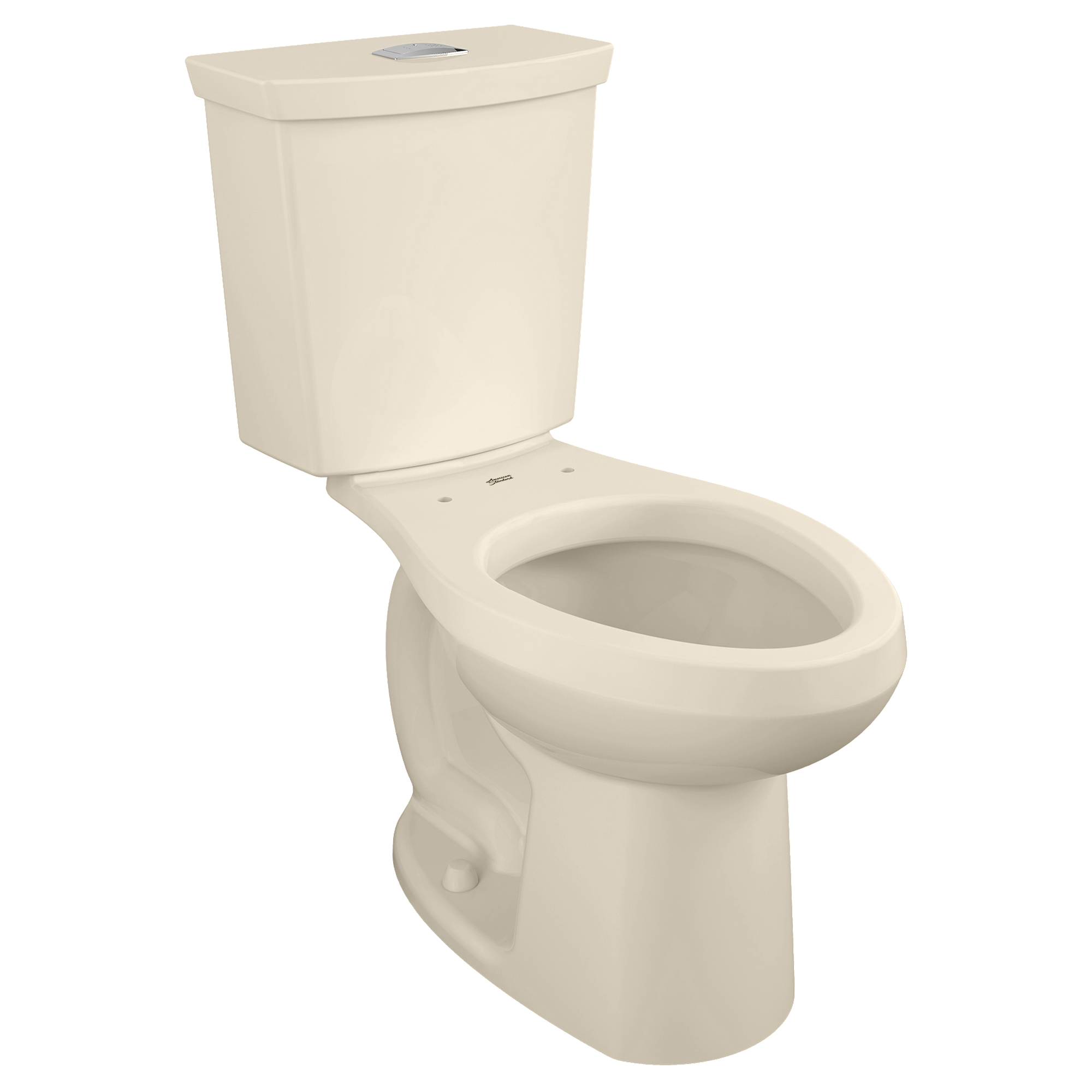 H2Option™ Two-Piece Dual Flush 1.28 gpf/4.8 Lpf and 0.92 gpf/3.5 Lpf Chair Height Elongated Toilet Less Seat