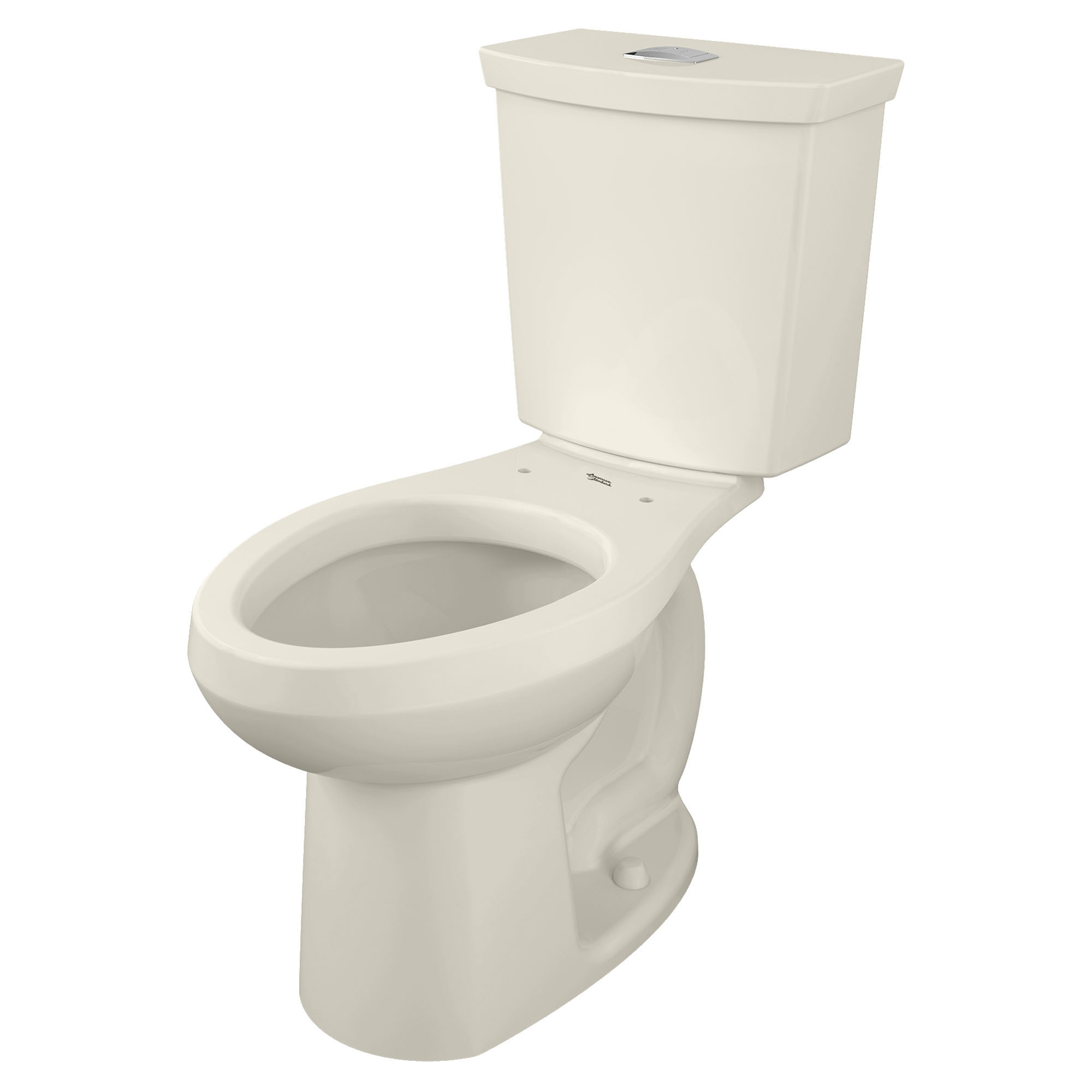 Toilette H2Option, 2 pièces, chasse double 1,28 gpc/4,8 lpc et 0,92 gpc/3,5 lpc, à cuvette allongée à hauteur de chaise, sans siège