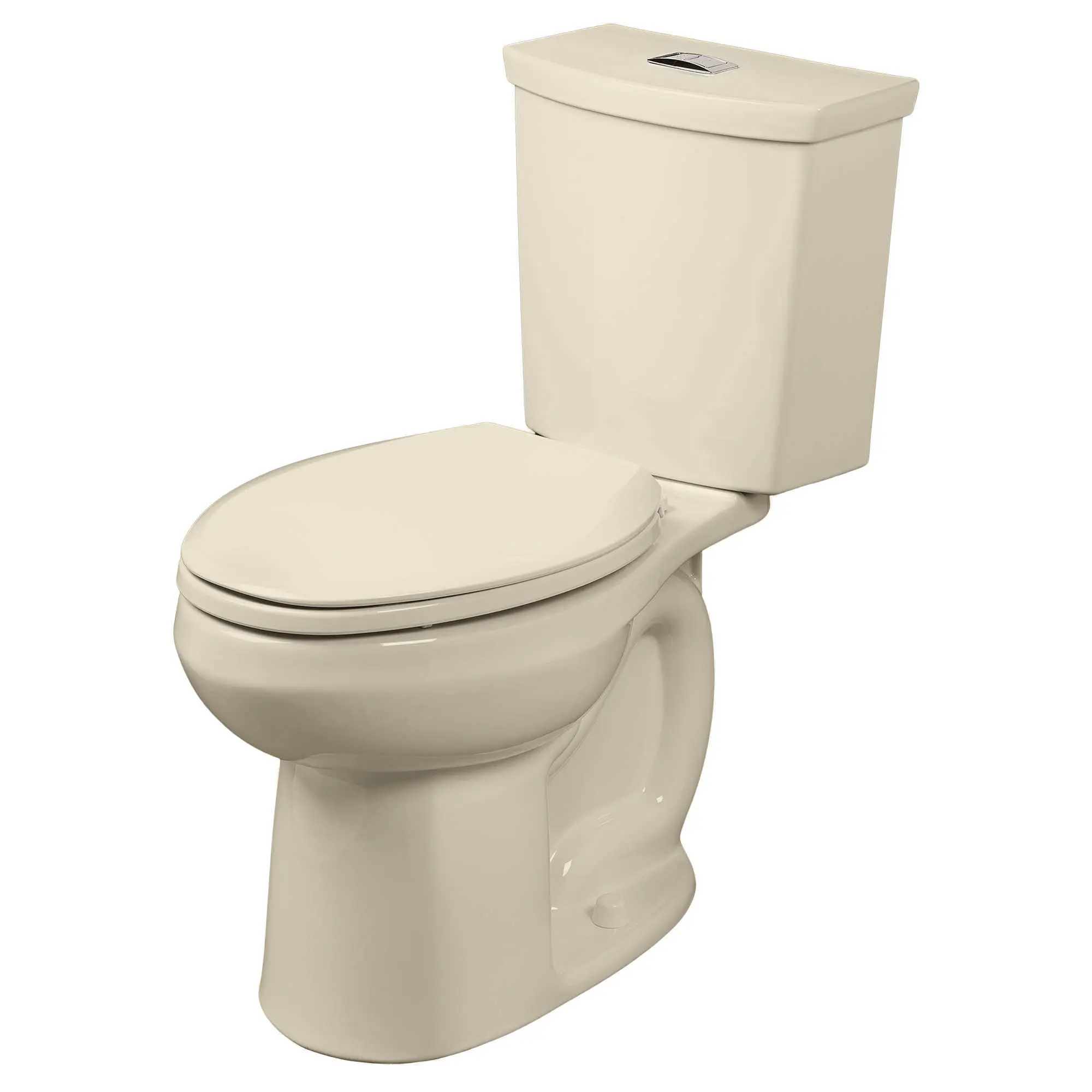 H2Option® Two-Piece Dual Flush 1.28 gpf/4.8 Lpf and 0.92 gpf/3.5 Lpf Chair Height Elongated Toilet Less Seat