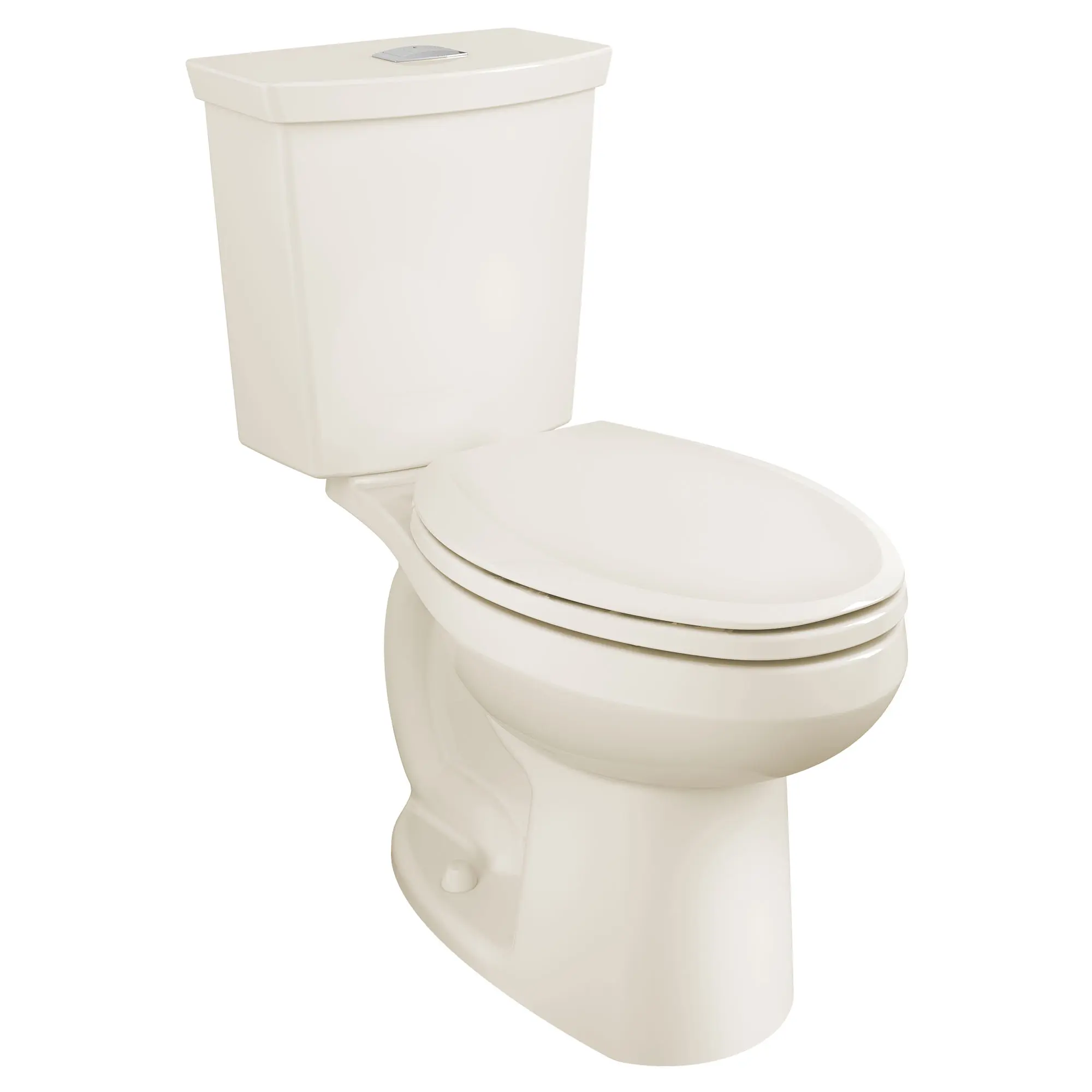 Toilette H2Option®, 2 pièces, chasse double 1,28 gpc/4,8 lpc et 0,92 gpc/3,5 lpc, à cuvette allongée à hauteur de chaise et réservoir avec doublure, sans siège