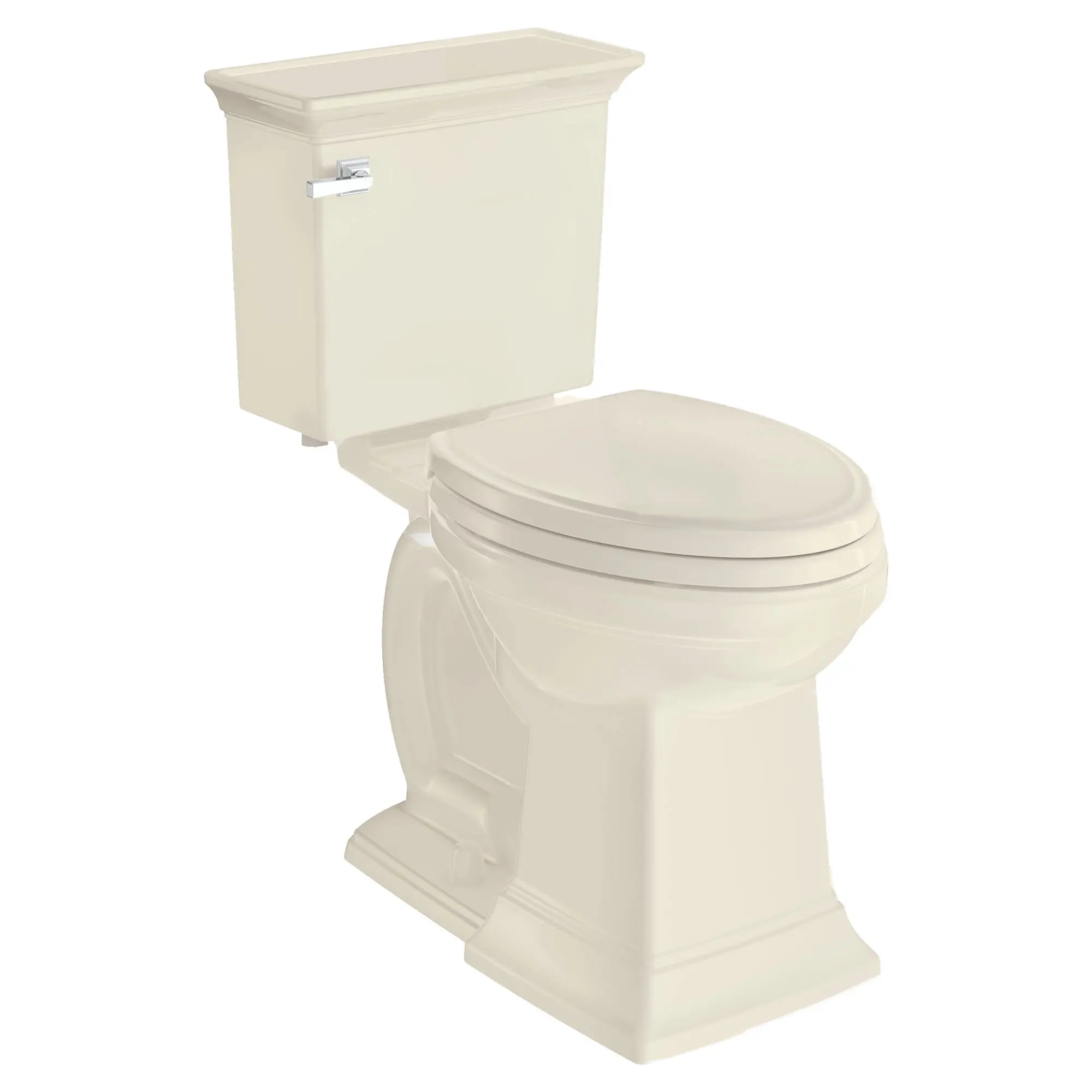 Toilette Town Square® S, 2 pièces, 1,28 gpc/4,8 lpc, à cuvette allongée à hauteur de chaise, sans siège