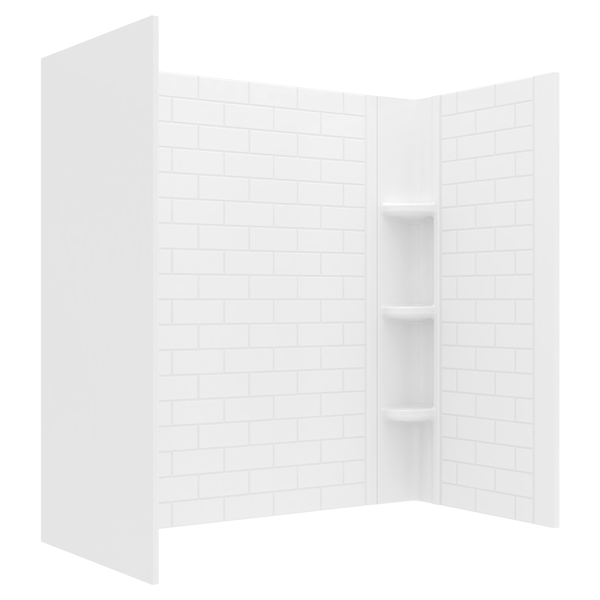 White Plastic Medicine Cabinet Shelf Replacement (1PIECE) - Please Check  PHOTOS for Dimensions