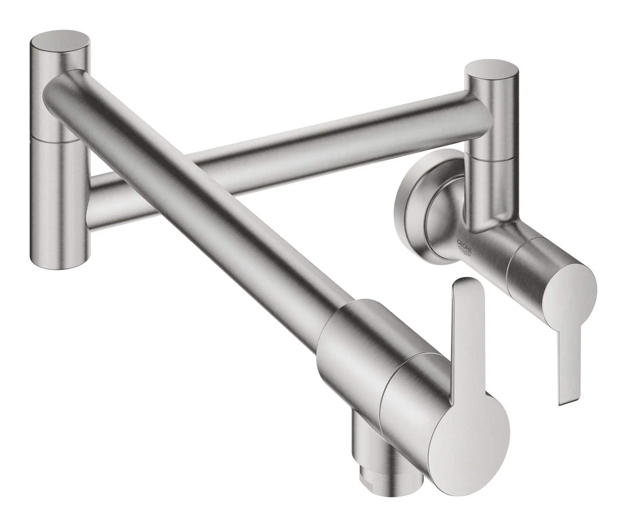 GROHE Zedra 2-Handle Wall Mount Pot Filler