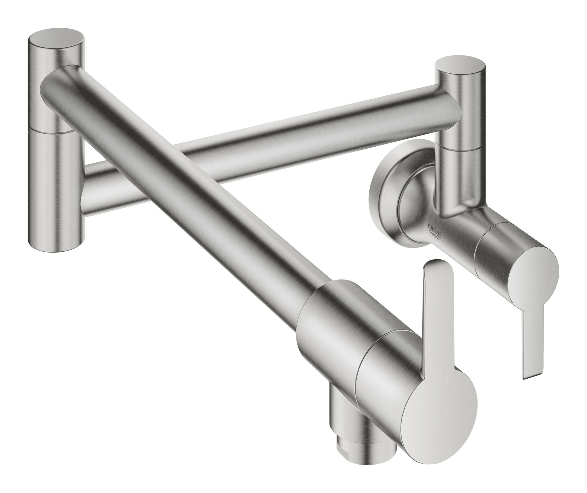 2-Handle Wall Mount Pot Filler