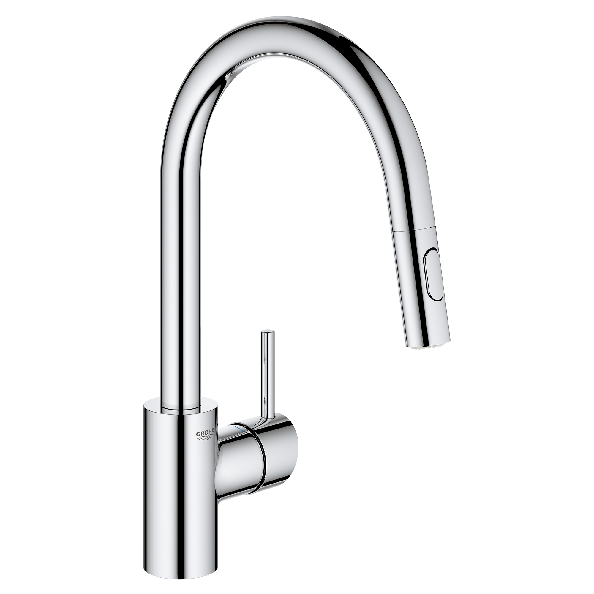 Single-Handle Pull Down Kitchen Faucet Dual Spray 1.5 GPM (5.7 L/min)