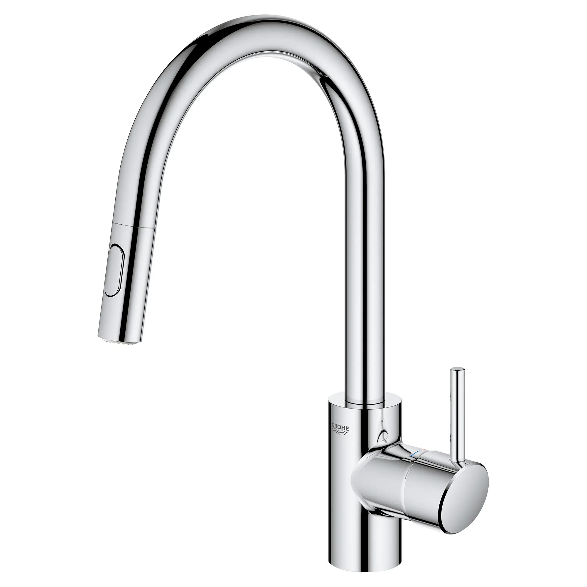 Single-Handle Pull Down Kitchen Faucet Dual Spray 5.7 L/min (1.5 gpm)