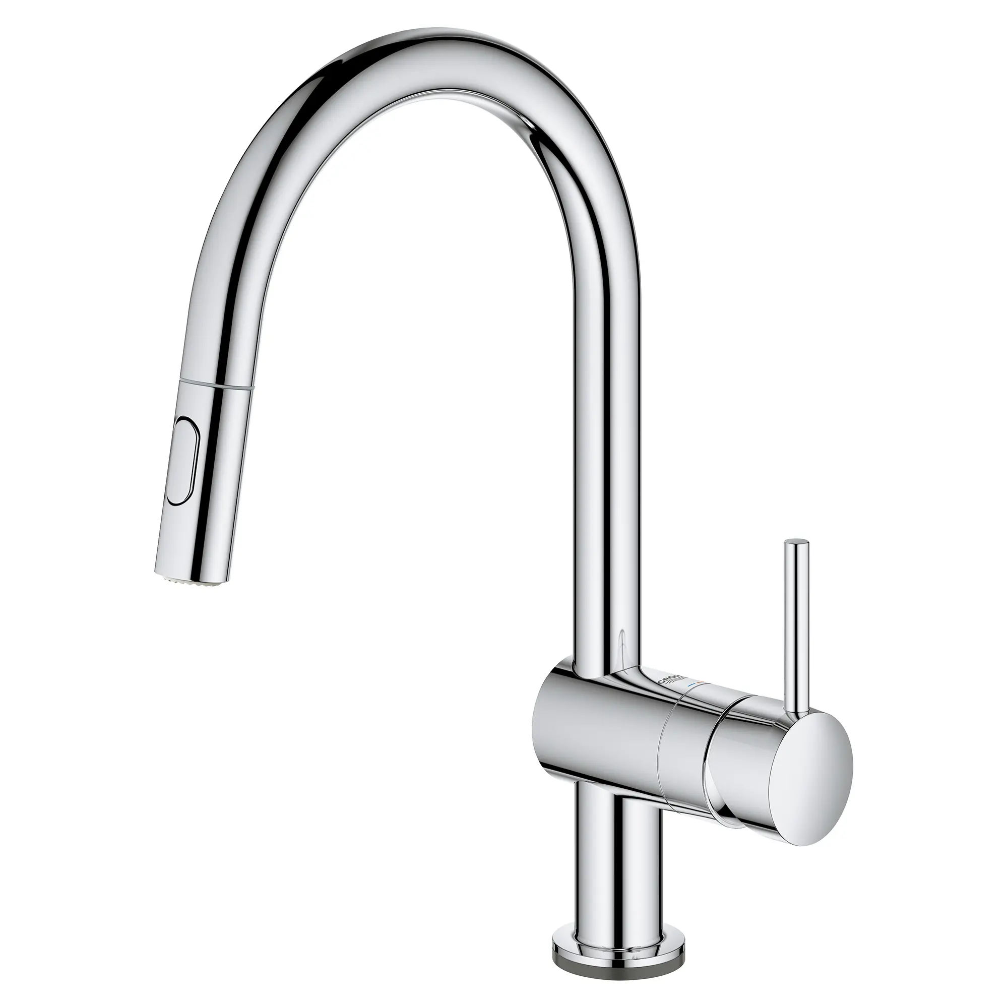 Robinet de cuisine rétractable à poignée simple et double jet 6,6 L/min (1,75 gpm)