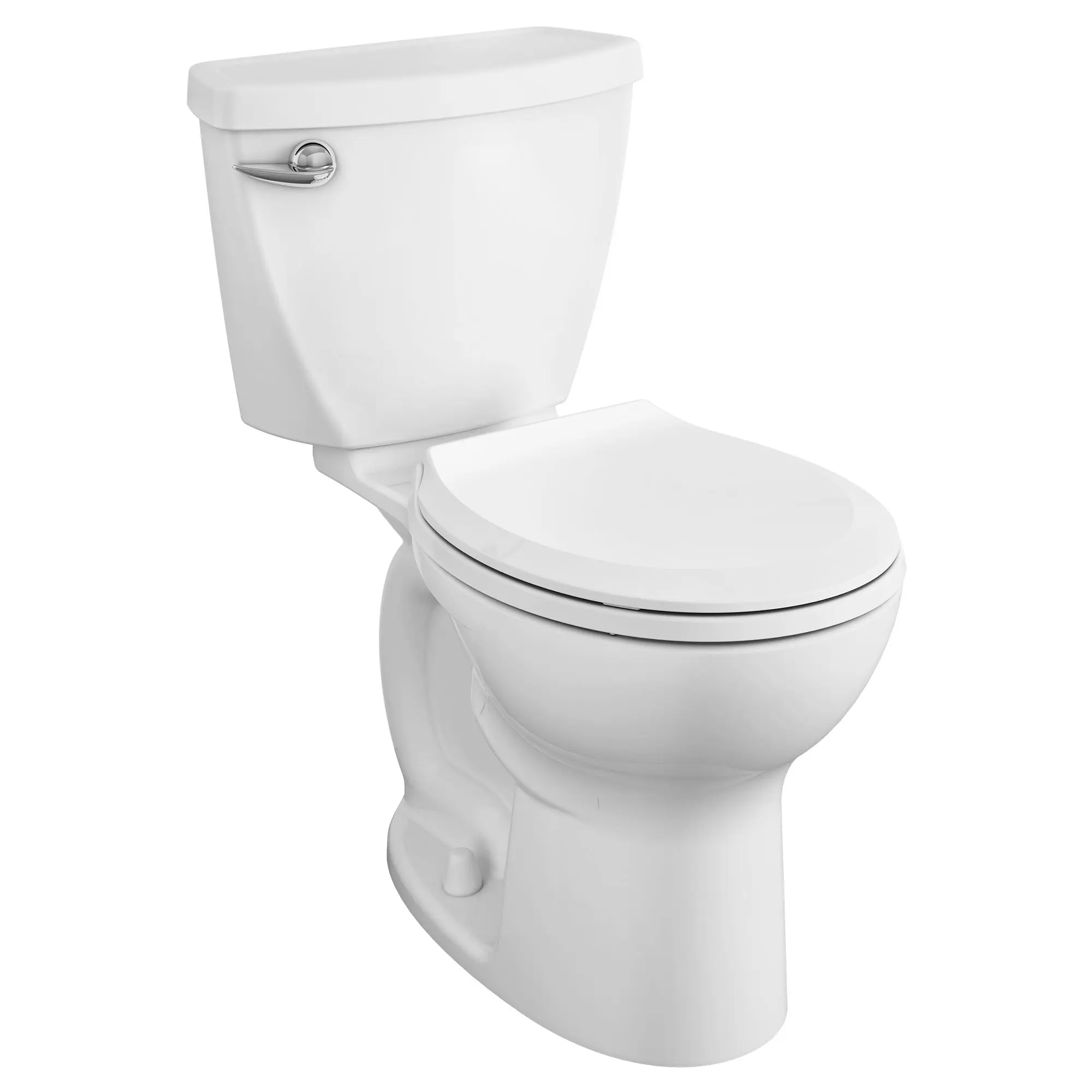 Cadet 3 FloWise 1.28 GPF/4.8 LPF Left Trip Lever 16/1-2-in. Round-Front Toilet with Slow-Close Seat