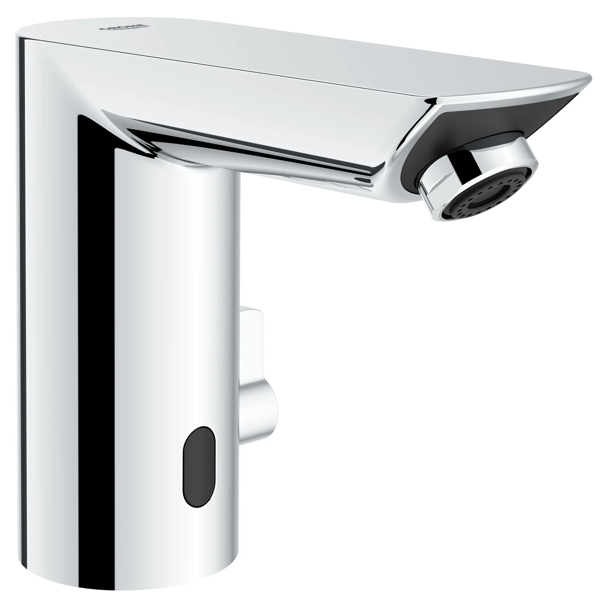 E Touchless Electronic Faucet with Temperature Control Lever, Battery-Powered