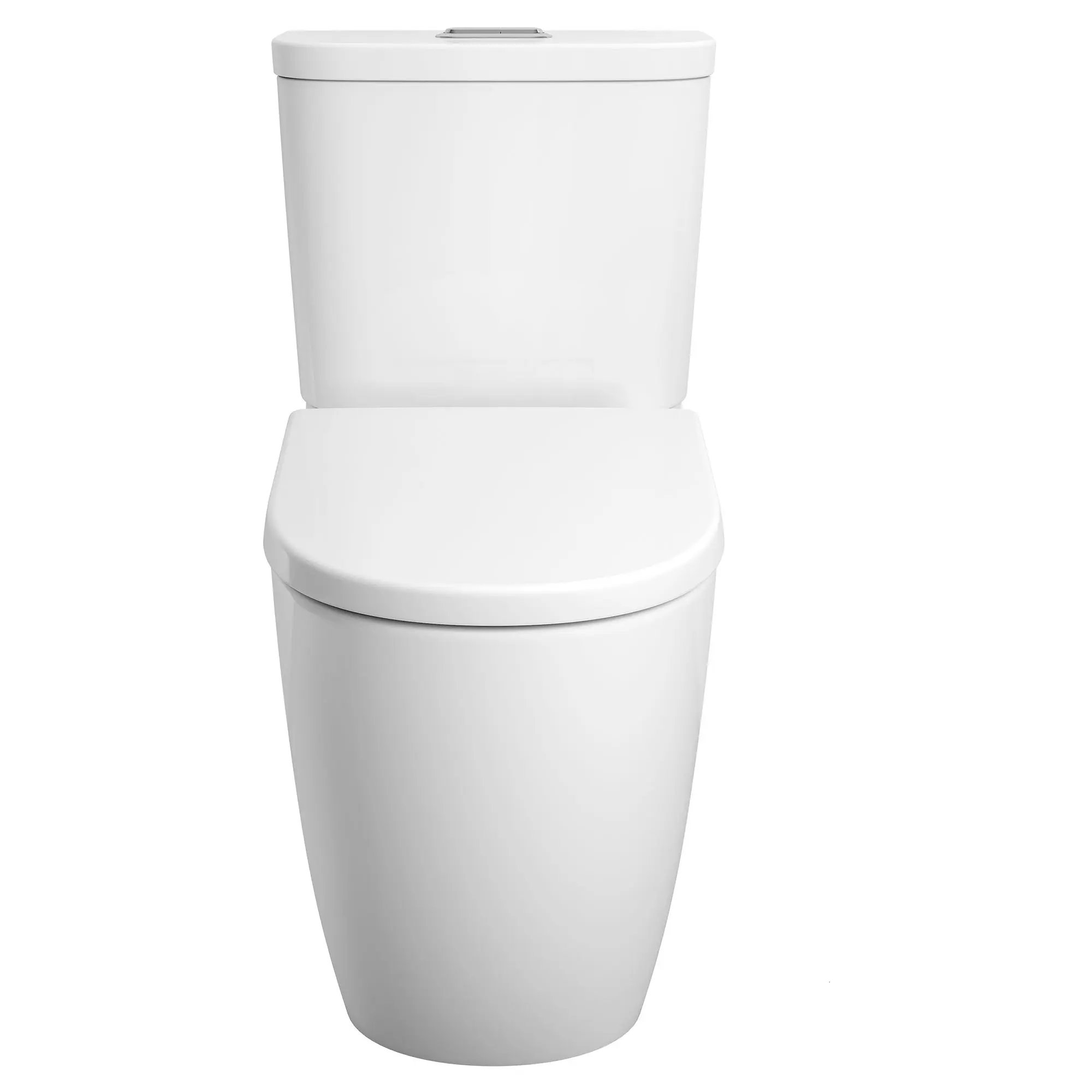 Two-piece Dual Flush Right Height Elongated Toilet with seat