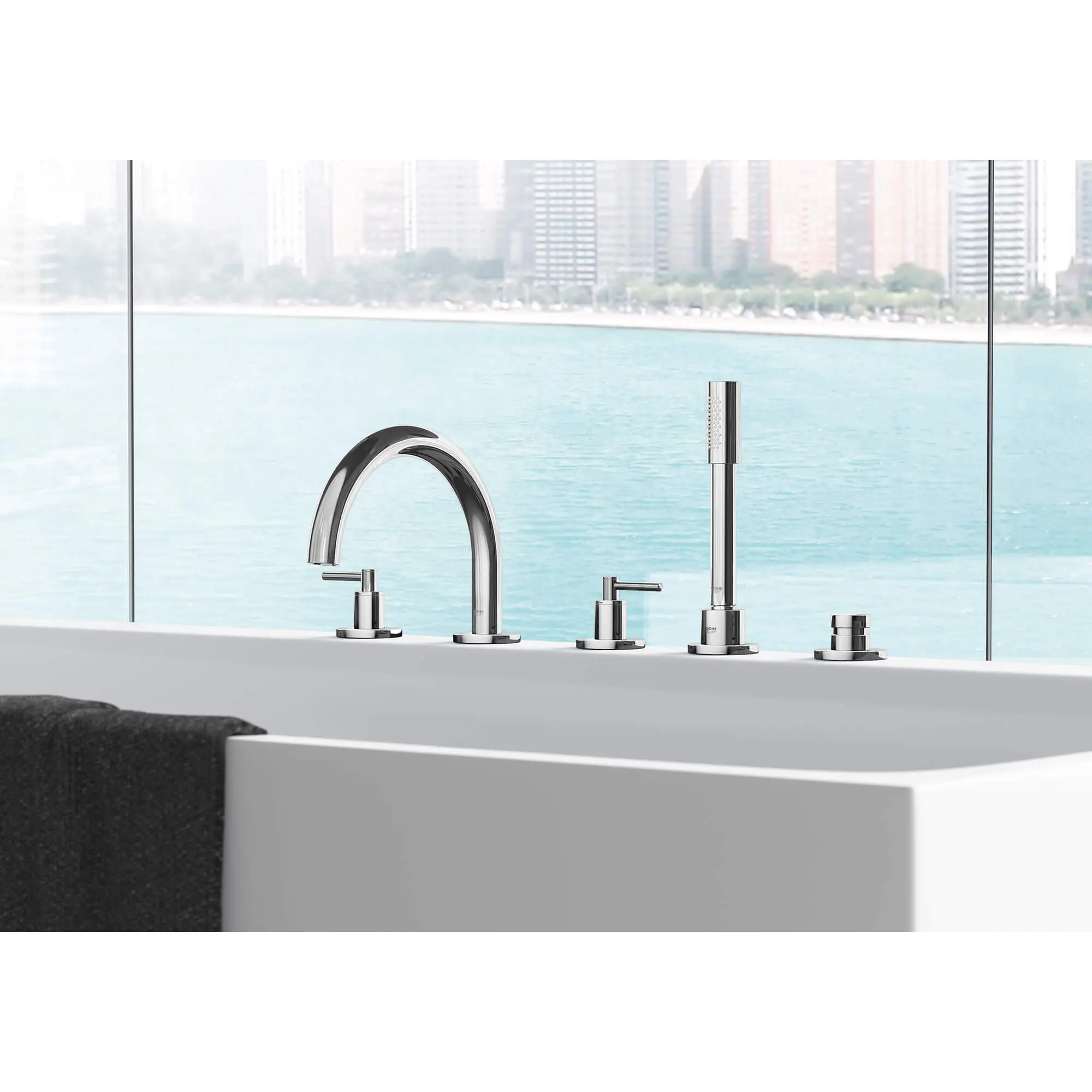 8" Widespread 2-Handle S-Size Bathroom Faucet 4.5 L/min (1.2 gpm)