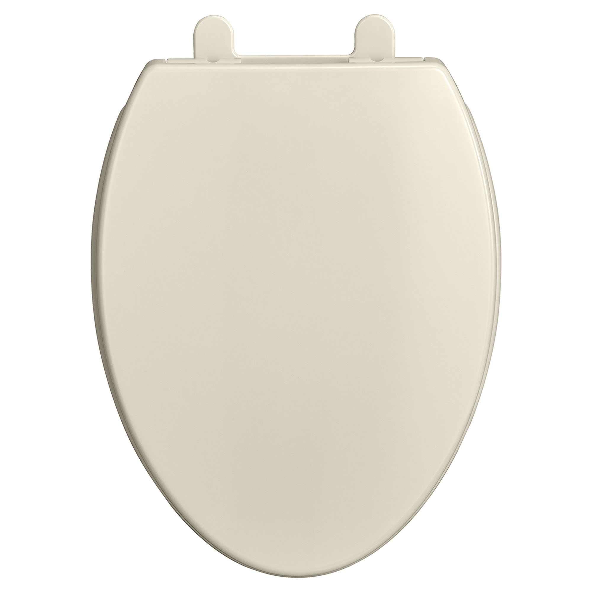 Oblong soft outlet toilet seat