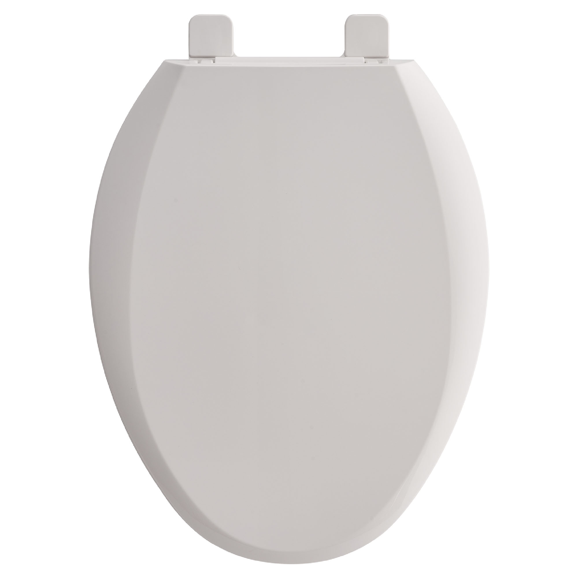 American Standard Siège de toilette allongé à devant fermé Optum en blanc  avec fermeture l