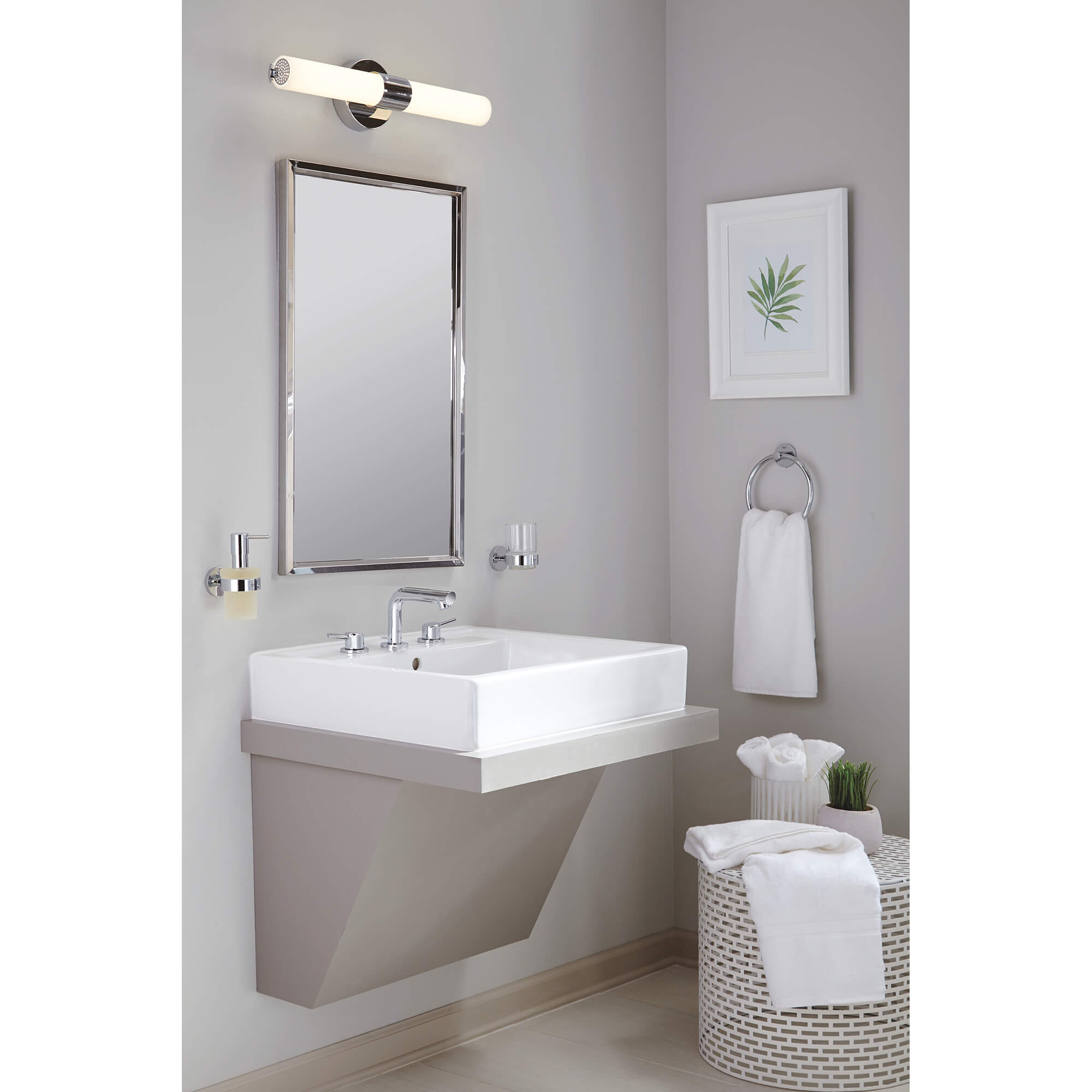 8" Widespread 2-Handle S-Size Bathroom Faucet 4.5 L/min (1.2 GPM)