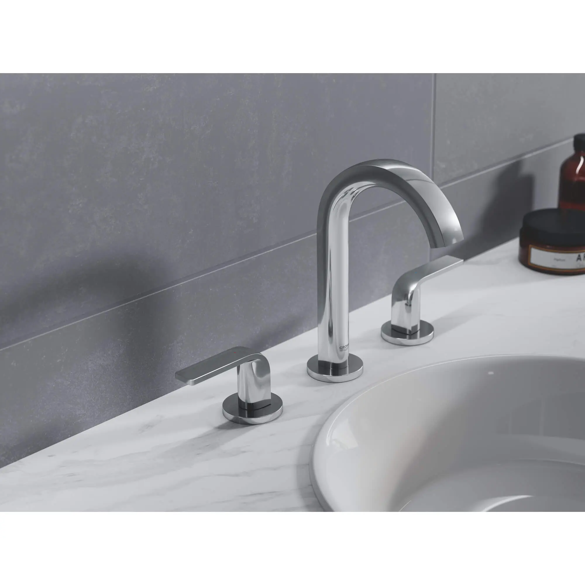 8" Widespread 2-Handle M-Size Bathroom Faucet 4.5 L/min (1.2 gpm)