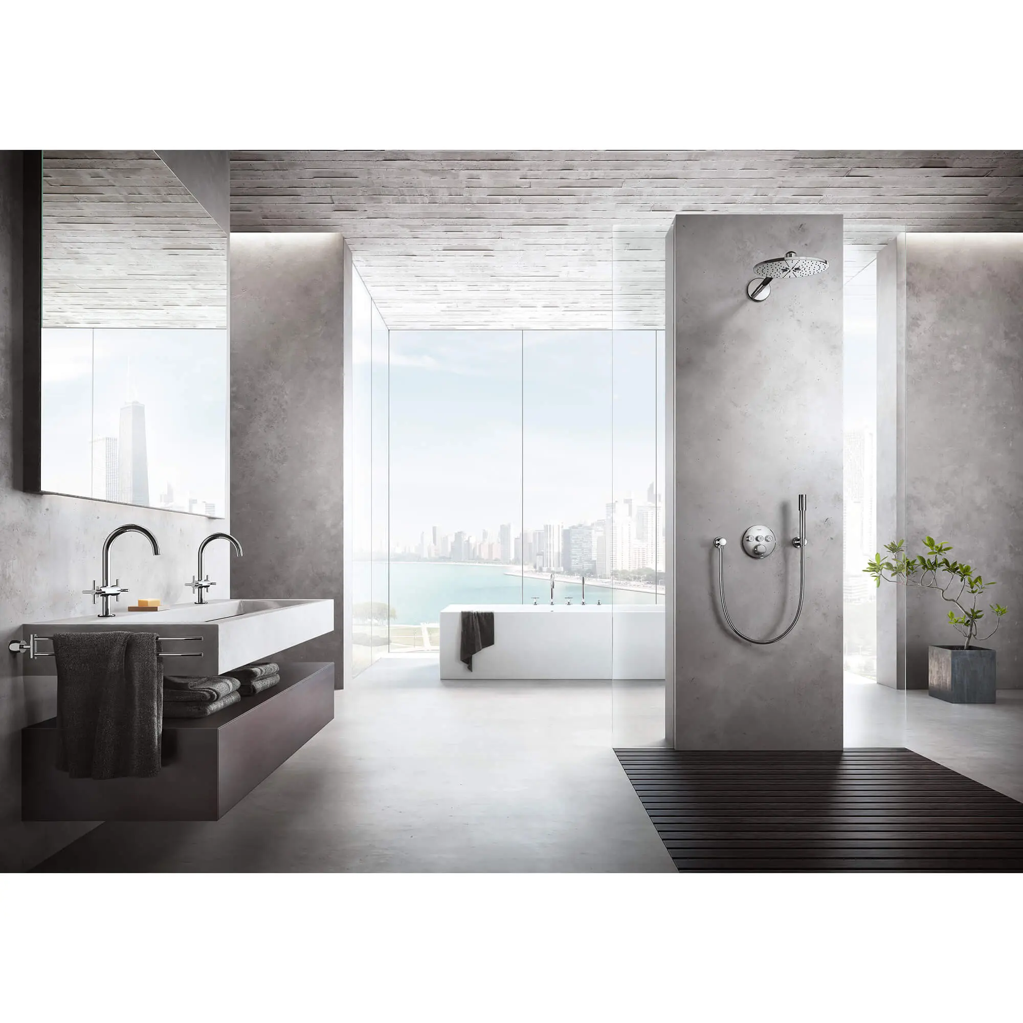 Single Hole Single-Handle L-Size Bathroom Faucet 4.5 L/min (1.2 gpm)