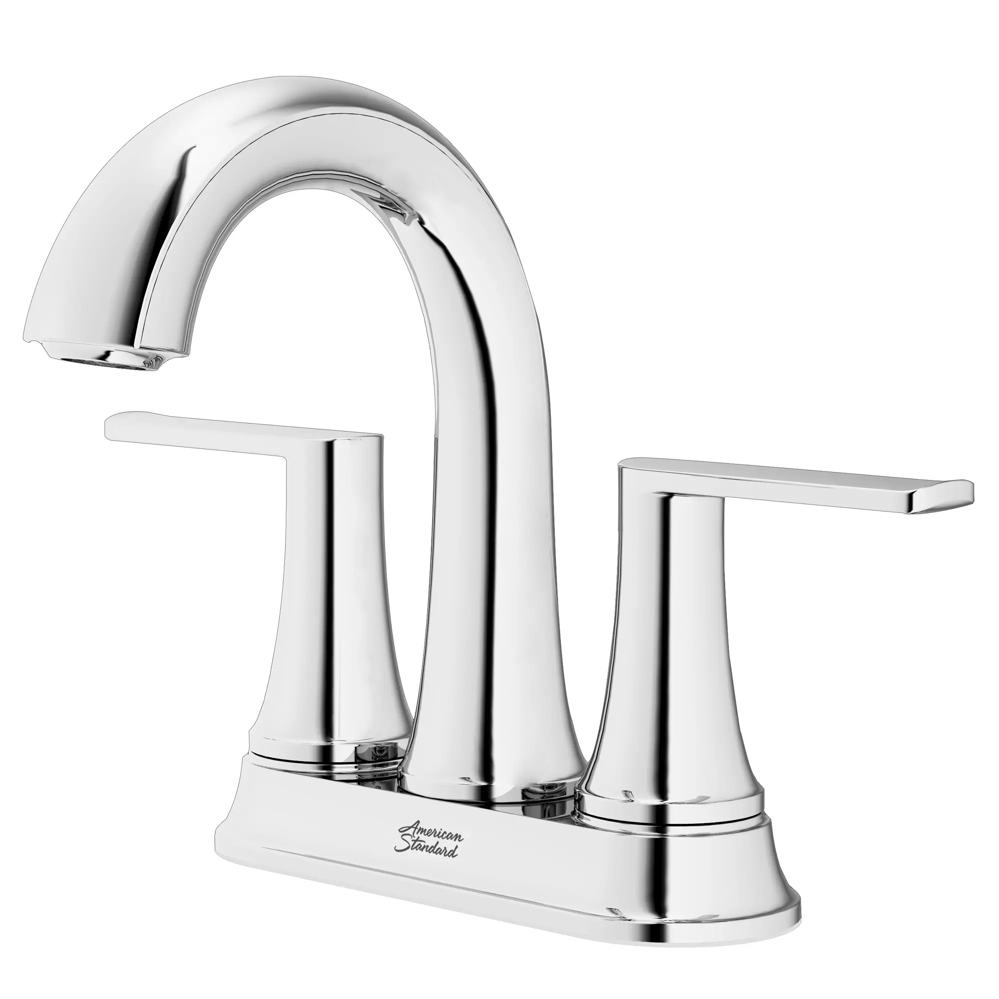 Corsham 4-Inch Centerset Two-Handle Bathroom Faucet 1.2 gpm/4.5 L/min with Lever Handle