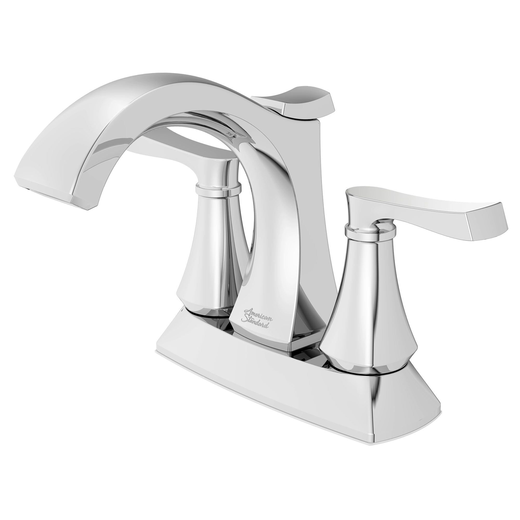 Kaleta 4-In. Centerset 2-Handle Bathroom Faucet 1.5 GPM with Lever Handles