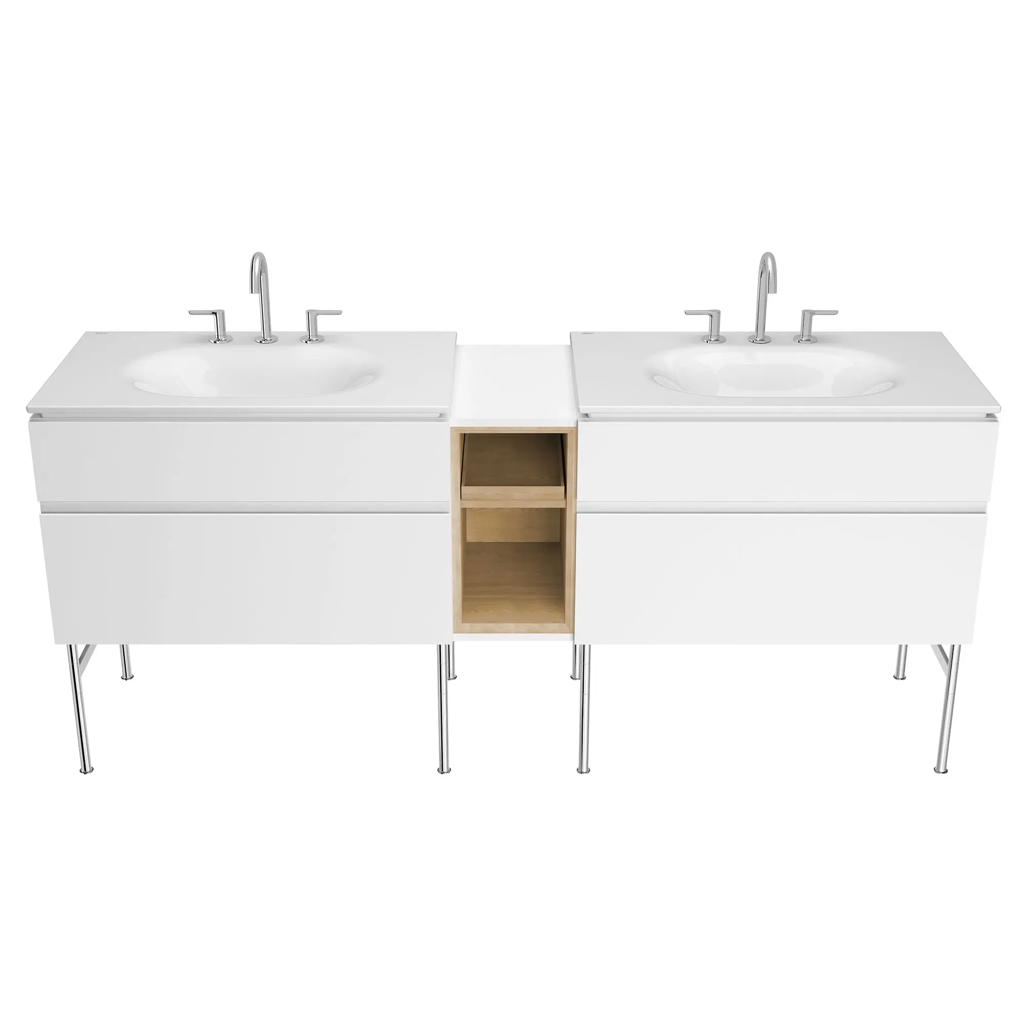 Partie centrale de meuble-lavabo Studio® S