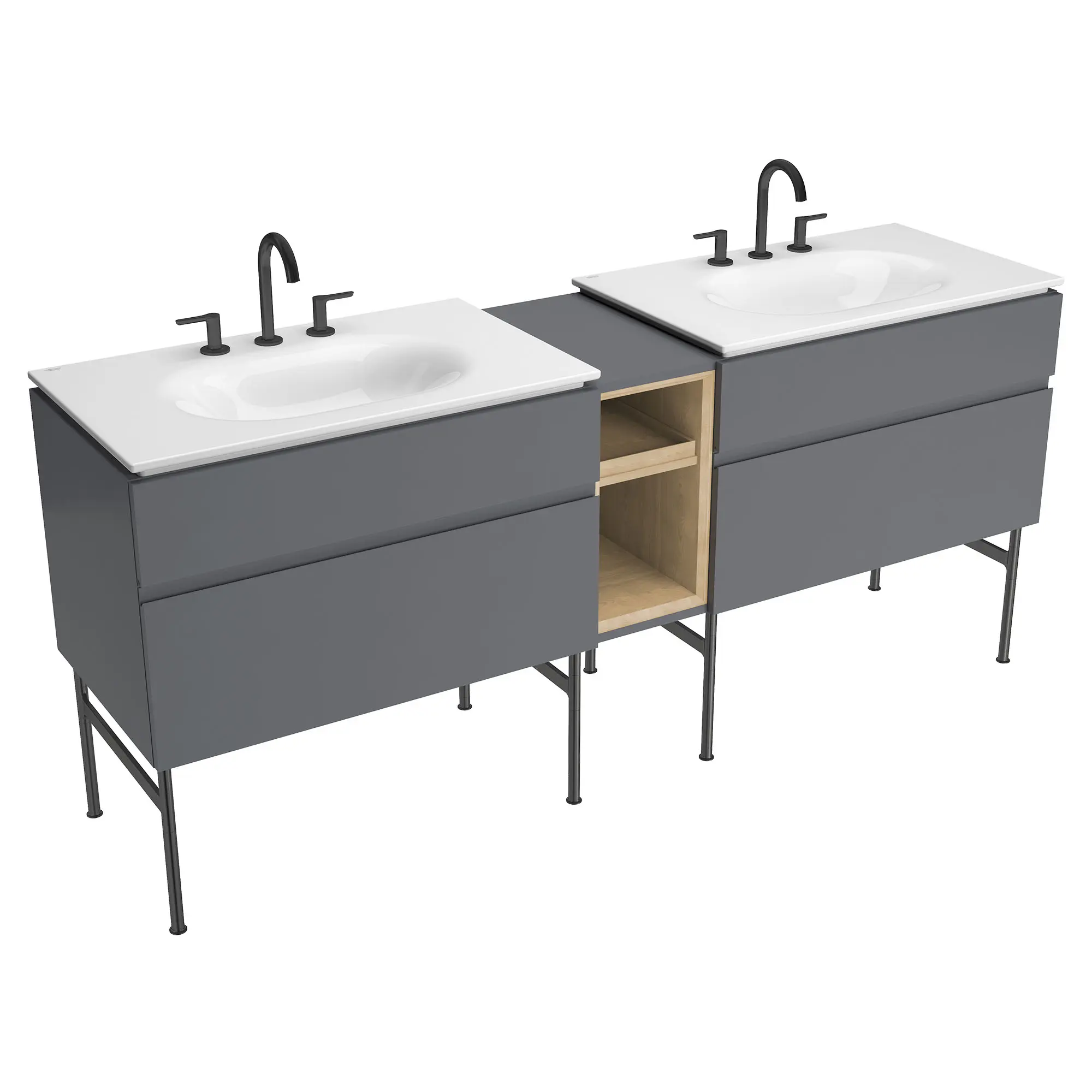 Ensemble de pieds de meuble-lavabo Studio® S