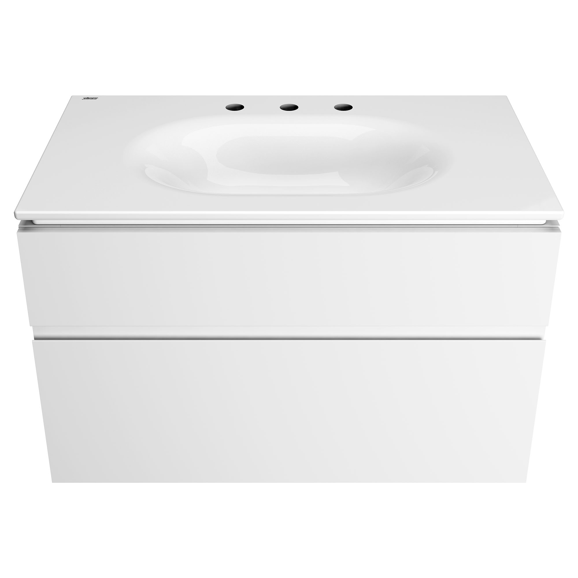 Studio™ S 33-Inch Vitreous China Vanity Sink Top 8-Inch Centers