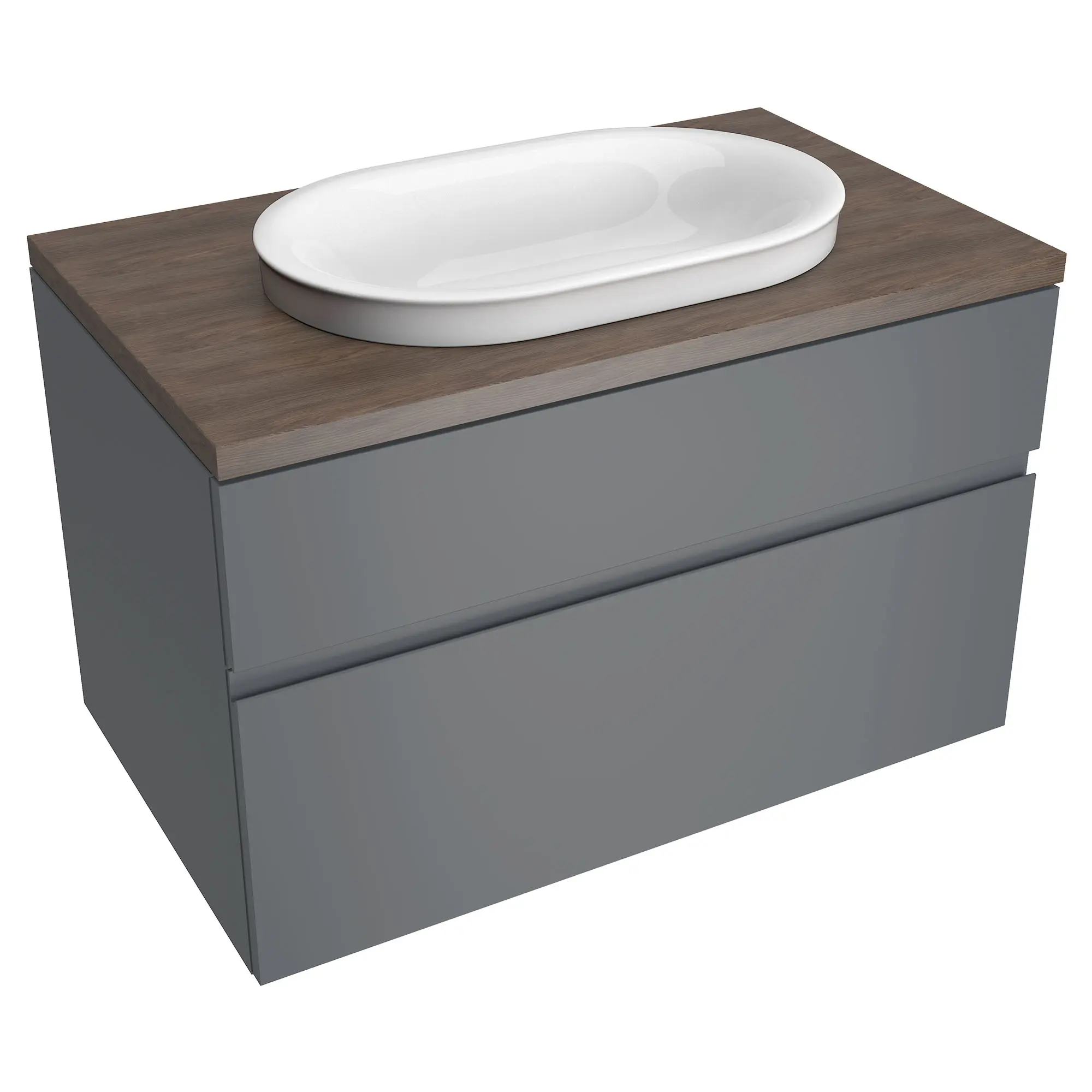 Studio® S Above Counter Sink Top with Center Hole Only